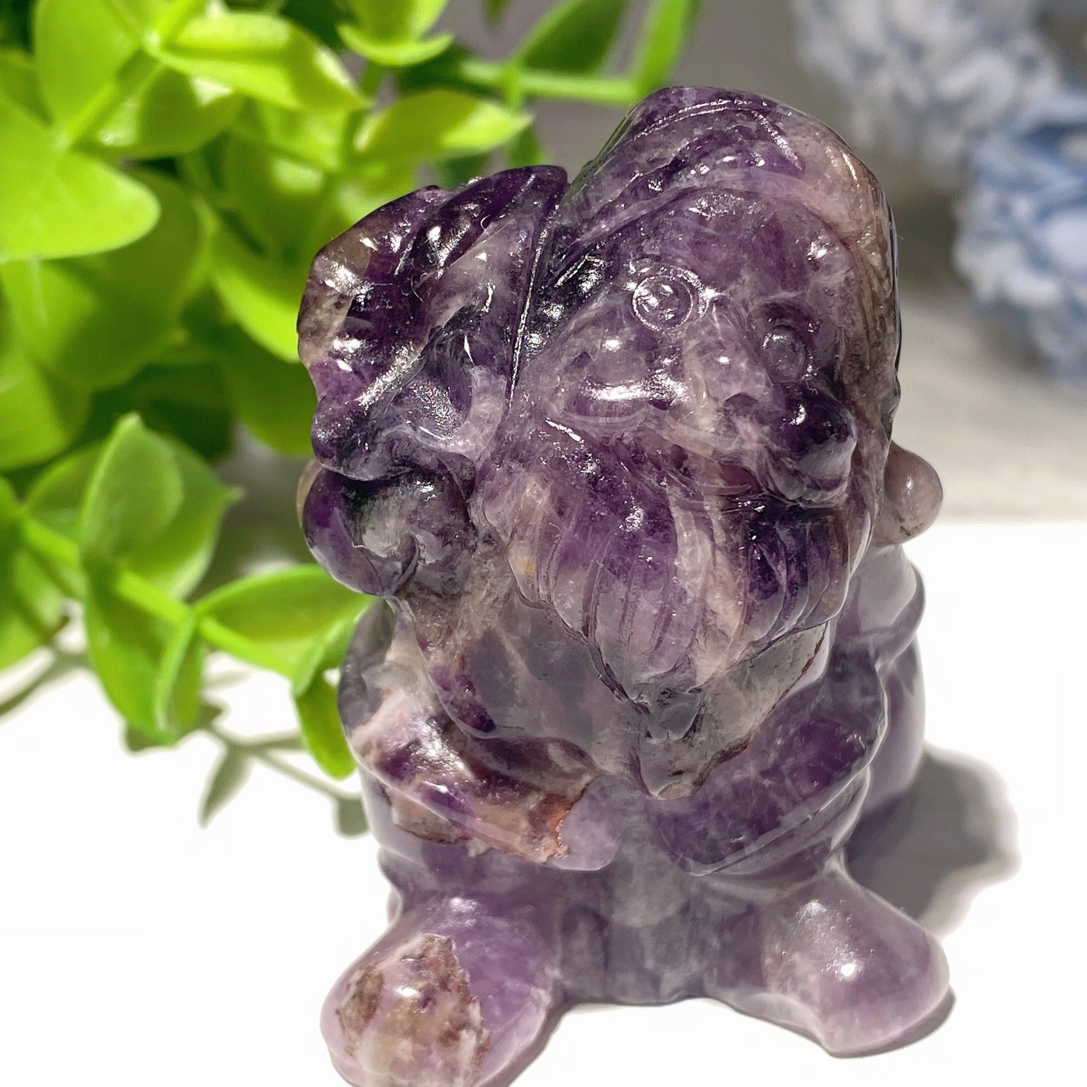 2.0-2.4" Mixed Crystal Santa Claus Figurines for Healing