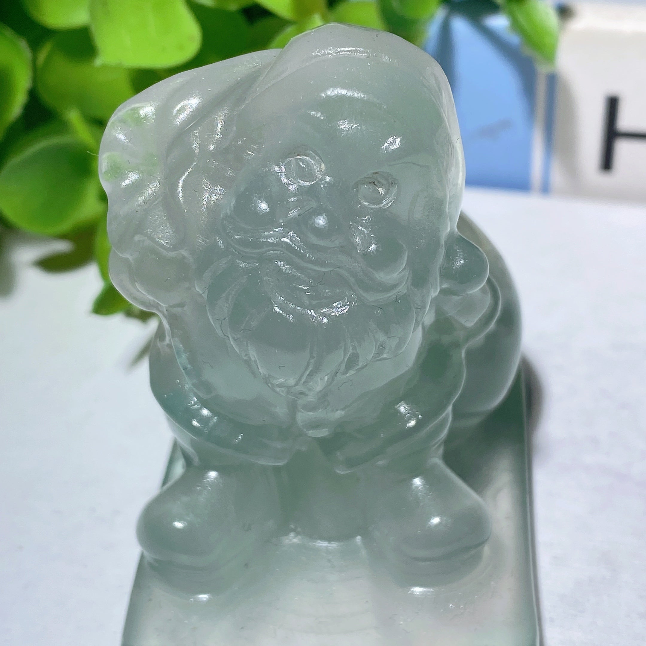 2.0-2.4" Mixed Crystal Santa Claus Figurines for Healing