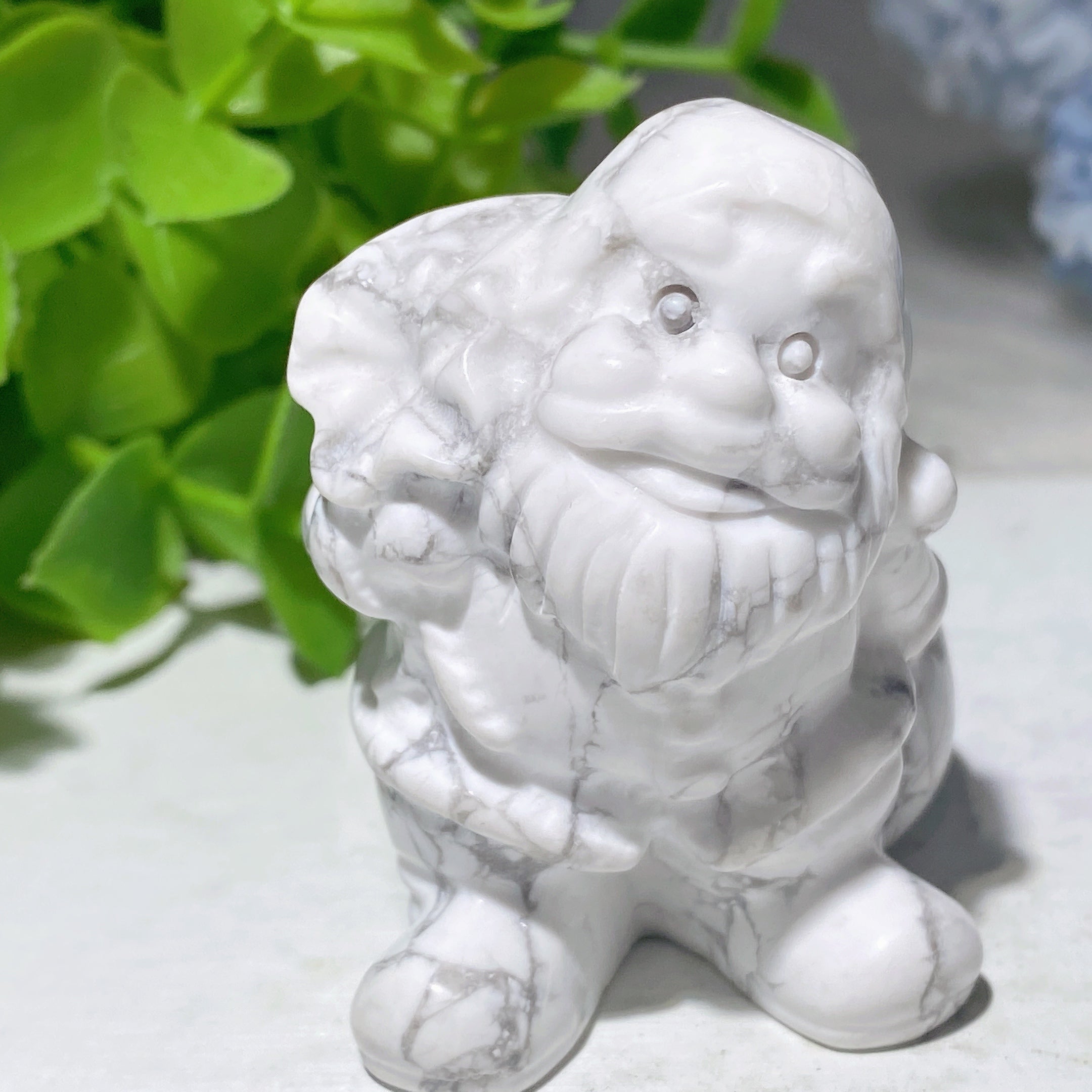 2.0-2.4" Mixed Crystal Santa Claus Figurines for Healing