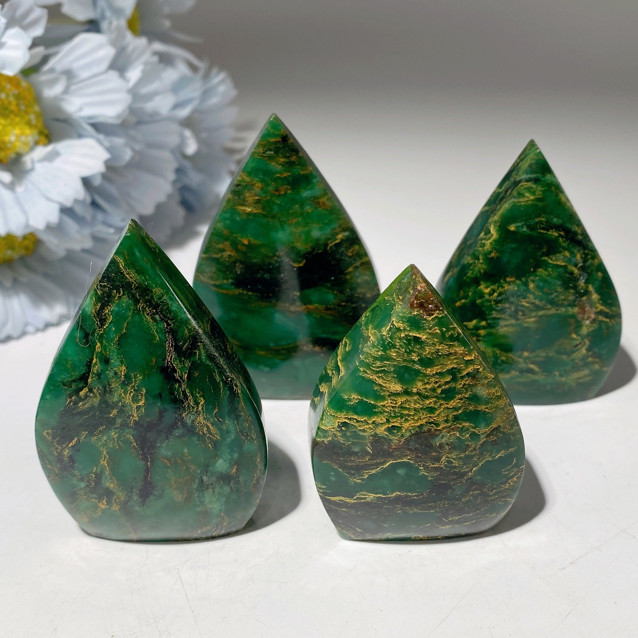 2.0-2.7 inch Green Freeform Healing Crystal Specimen