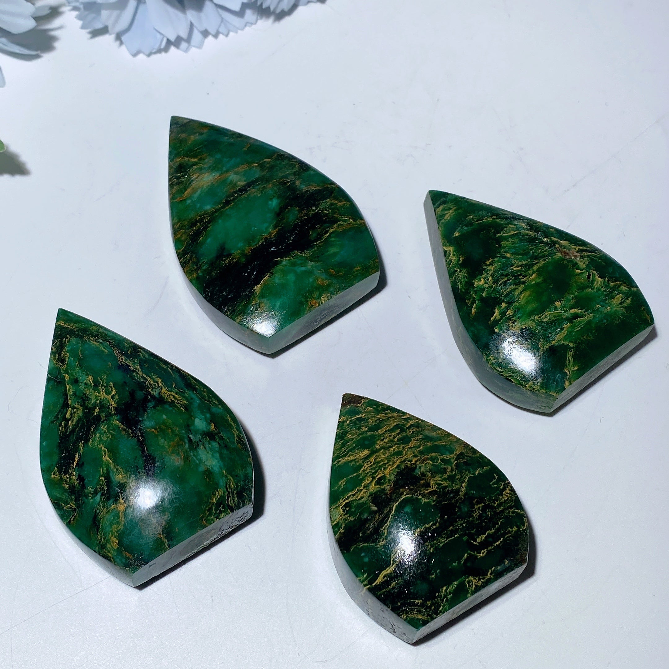 2.0-2.7 inch Green Freeform Healing Crystal Specimen