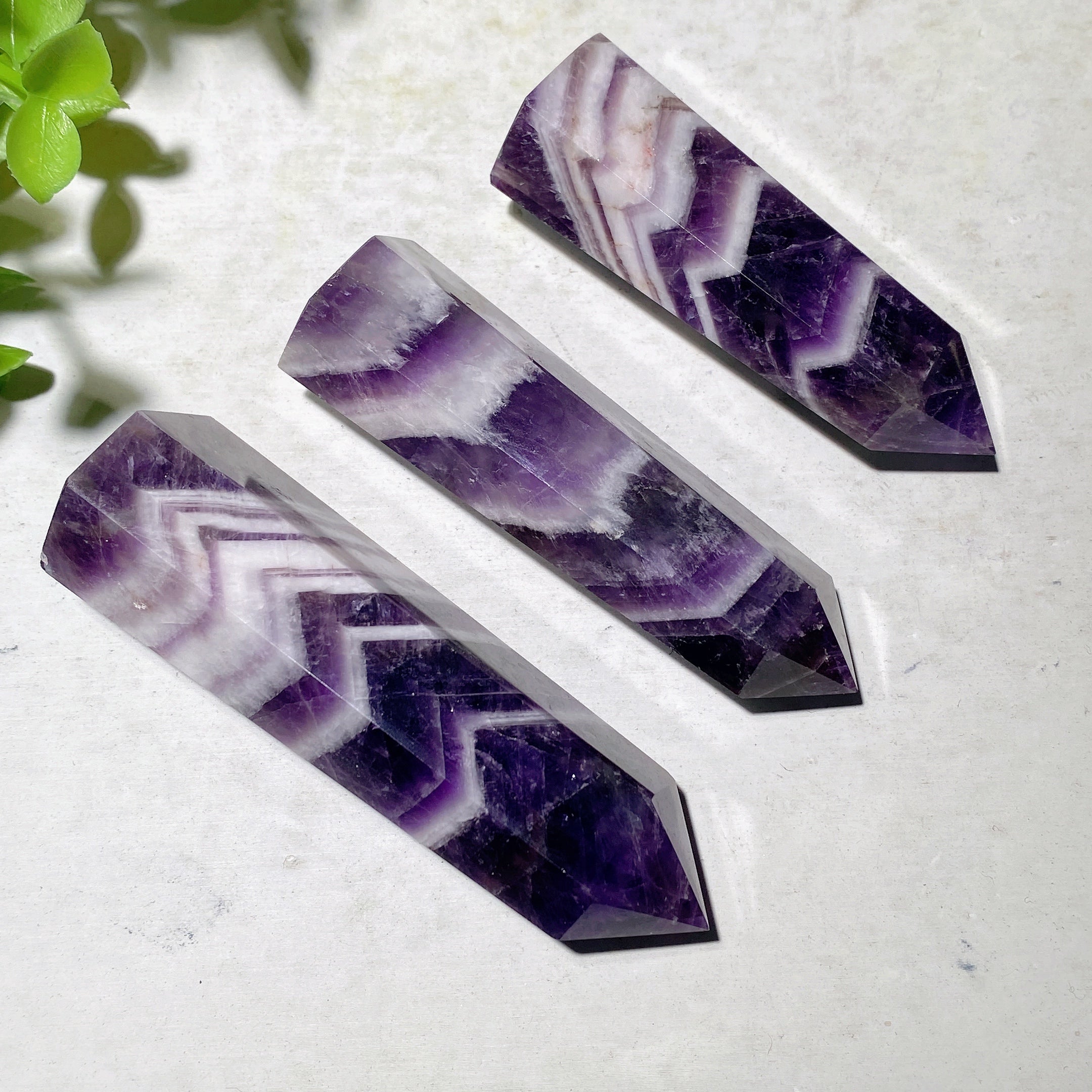 2.0-3.0" Amethyst Crystal Points for Healing Energy