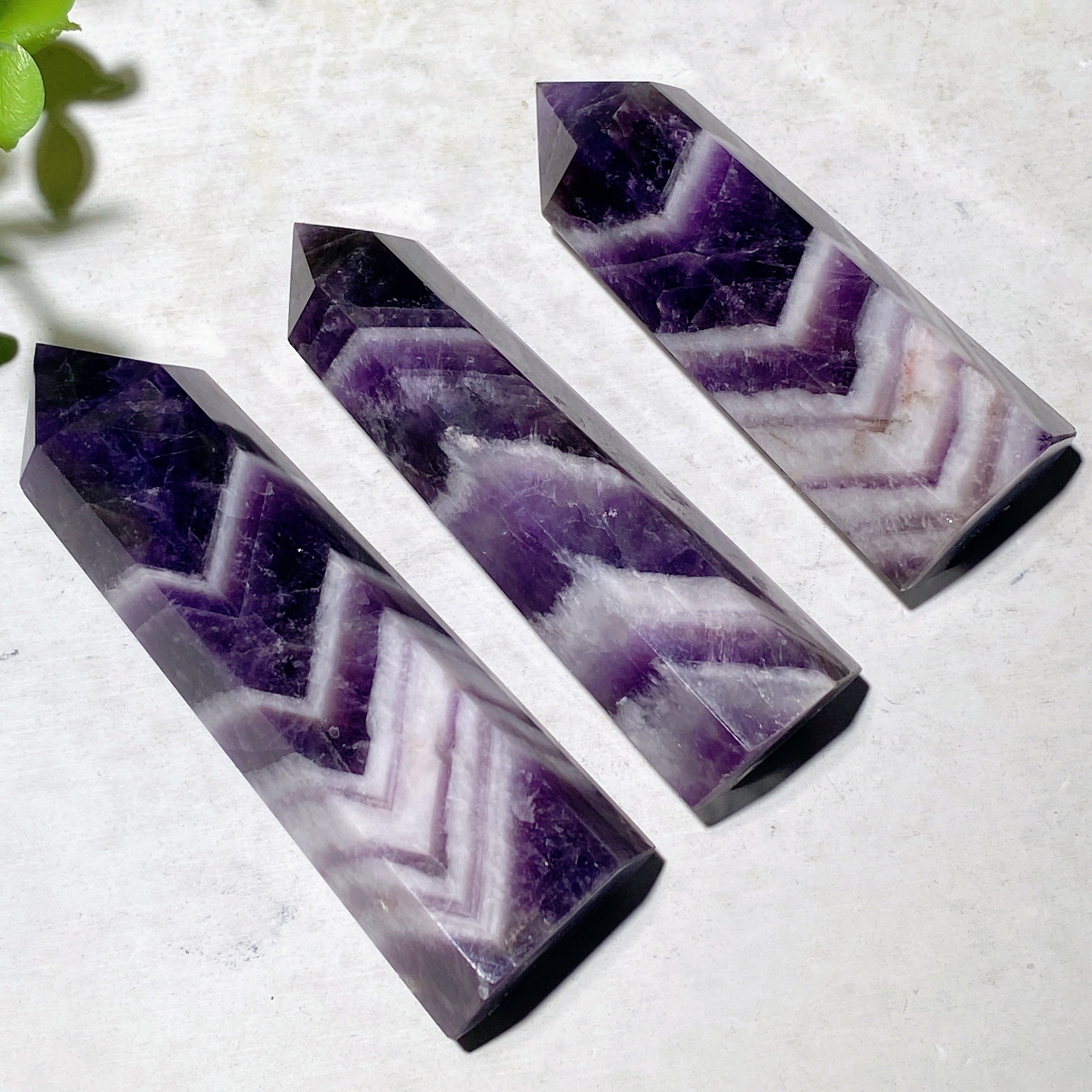 2.0-3.0" Amethyst Crystal Points for Healing Energy
