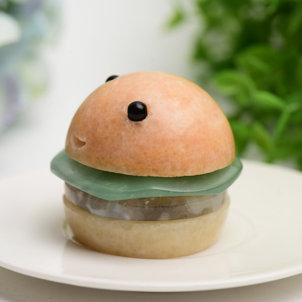 2.0 inch Green Aventurine Calcite Crystal Carving