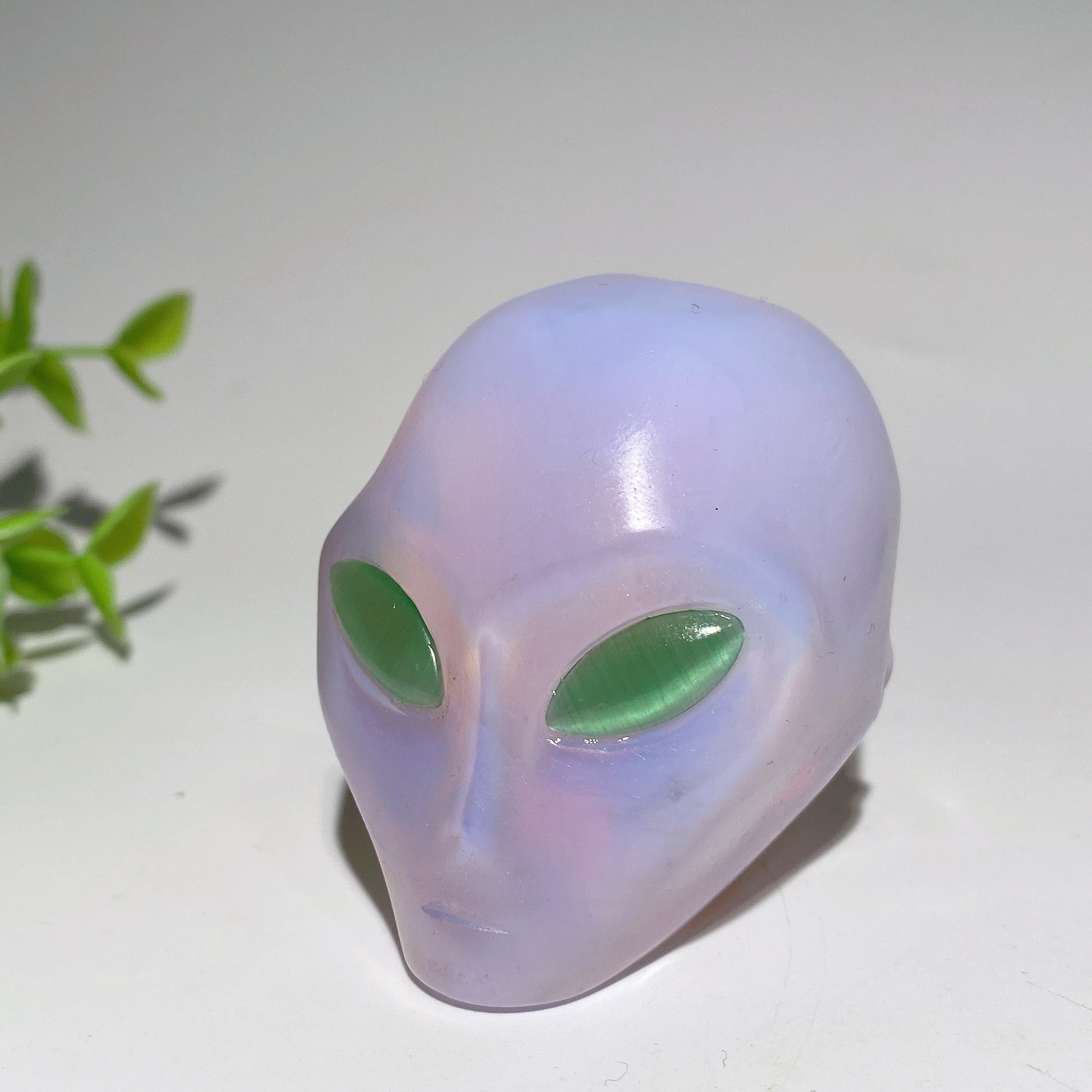 2.0 inch Mixed Crystal Alien Head Healing Figurine