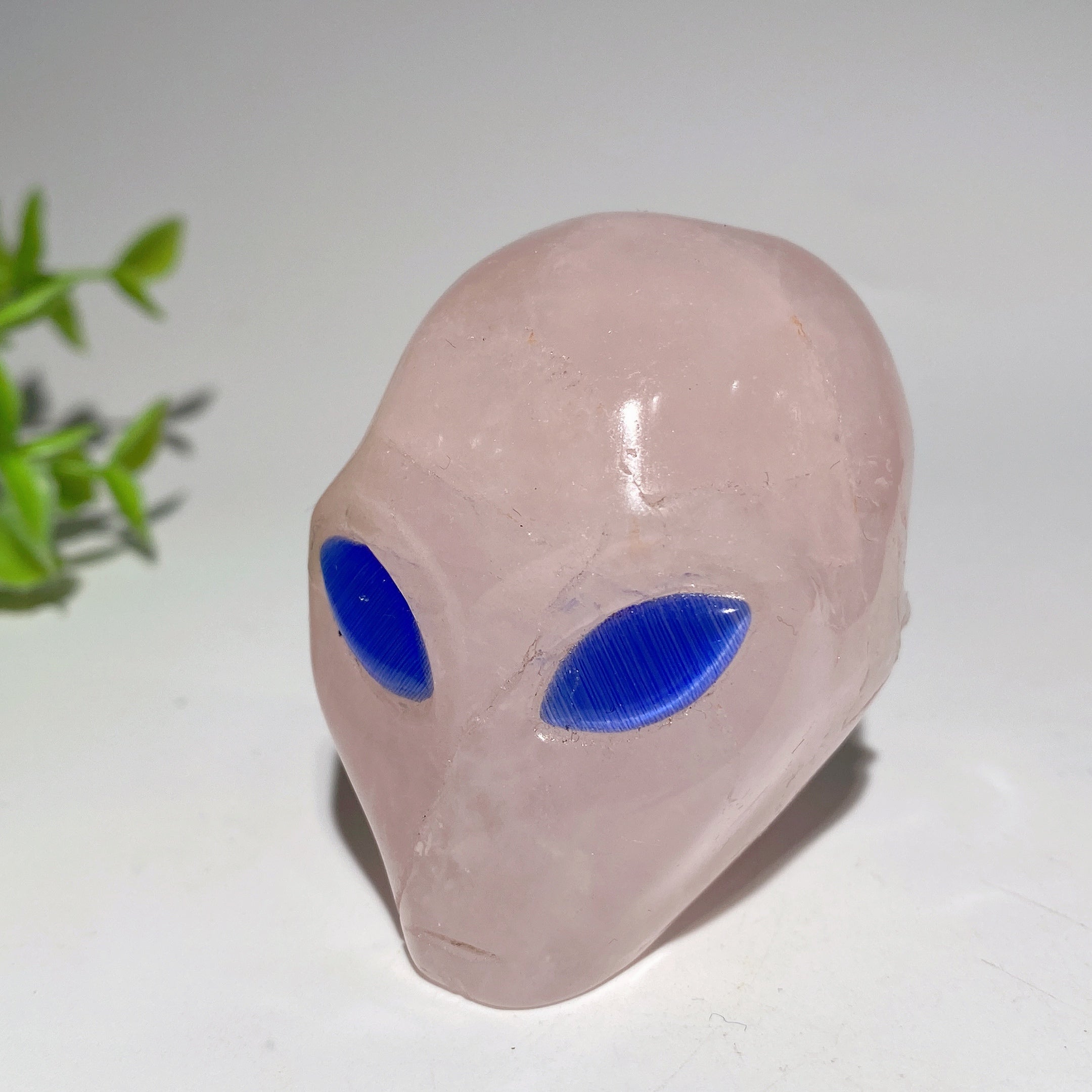 2.0 inch Mixed Crystal Alien Head Healing Figurine