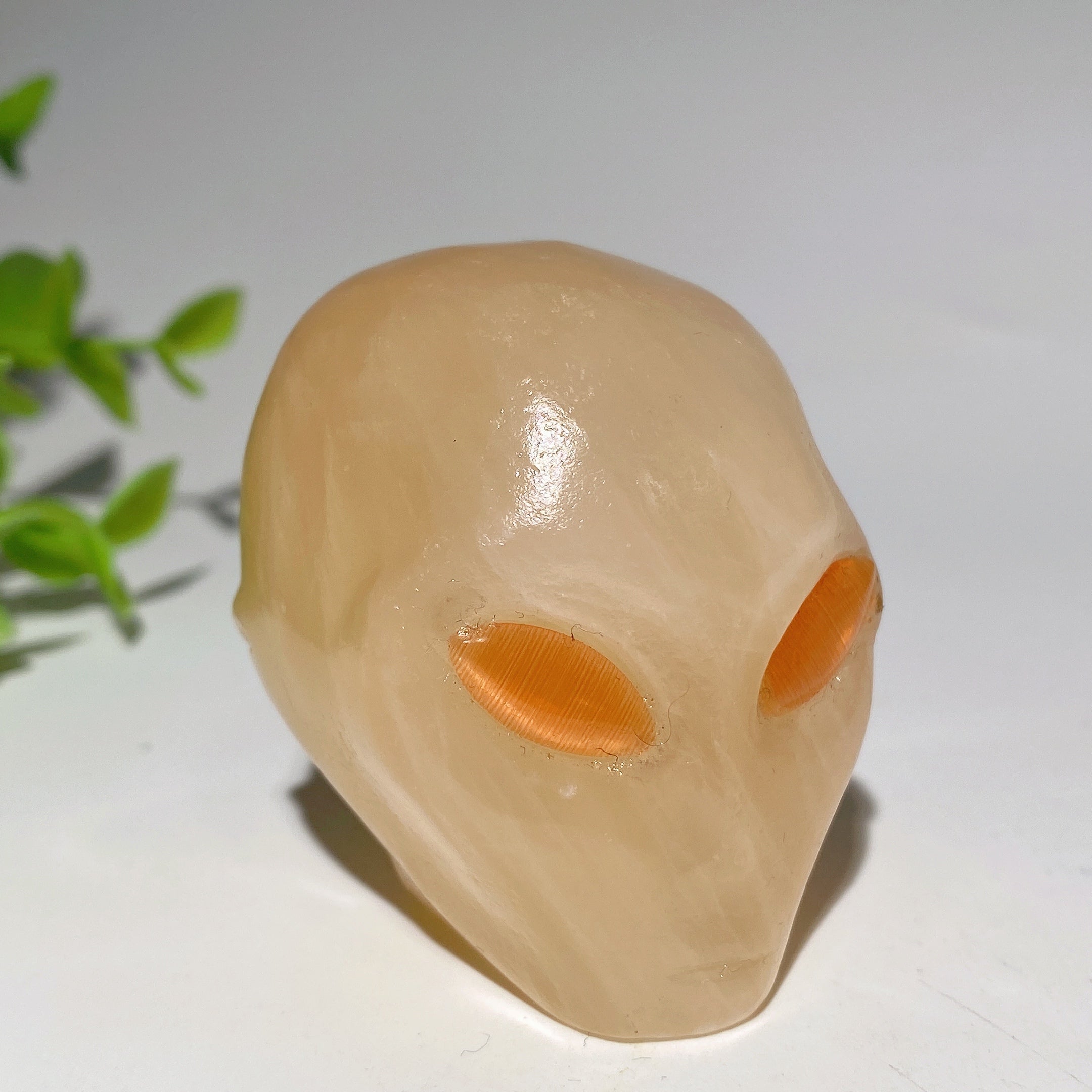 2.0 inch Mixed Crystal Alien Head Healing Figurine