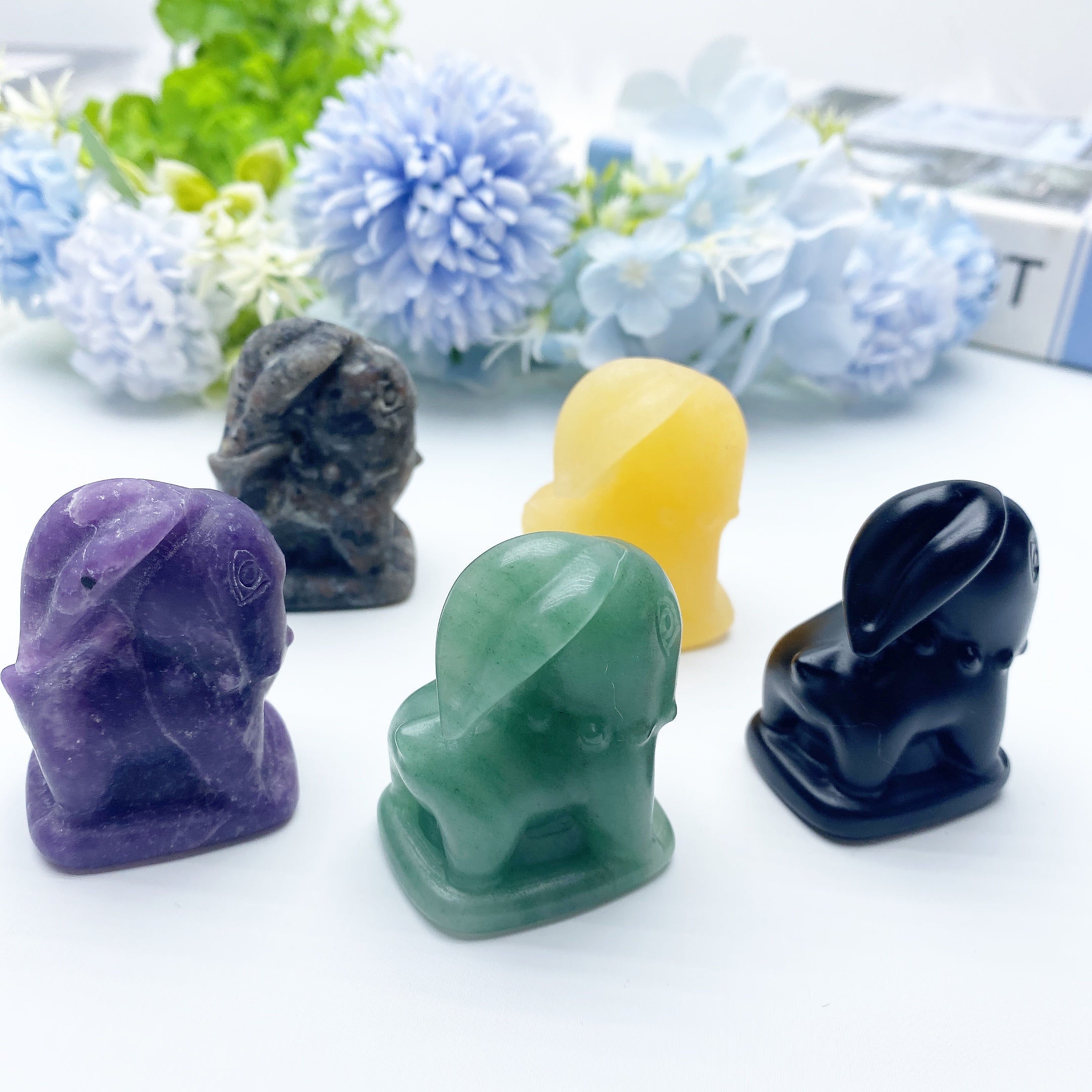 2.0 Inch Mixed Crystal Animal Carvings | Healing Figurines