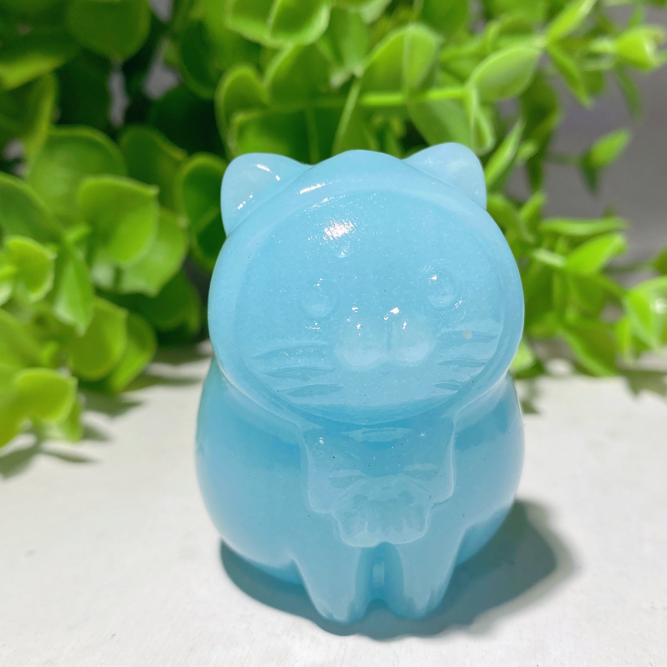 2.0 inch Mixed Crystal Cat Carvings for Healing