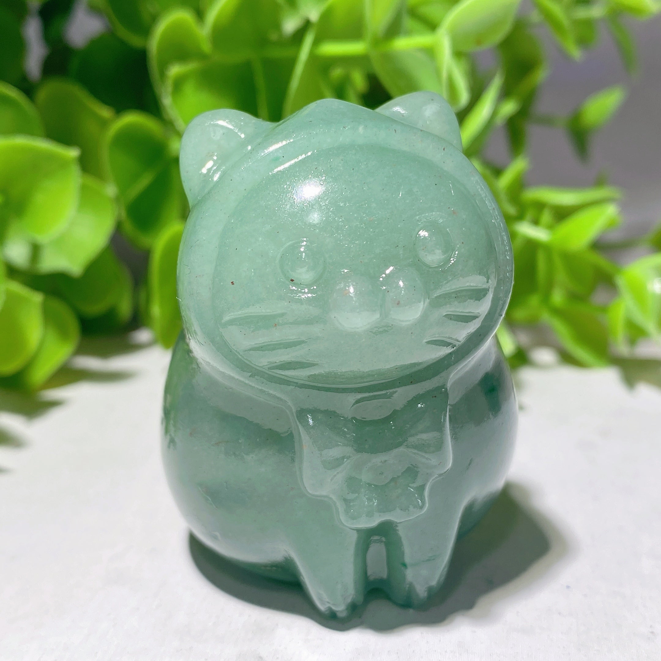 2.0 inch Mixed Crystal Cat Carvings for Healing