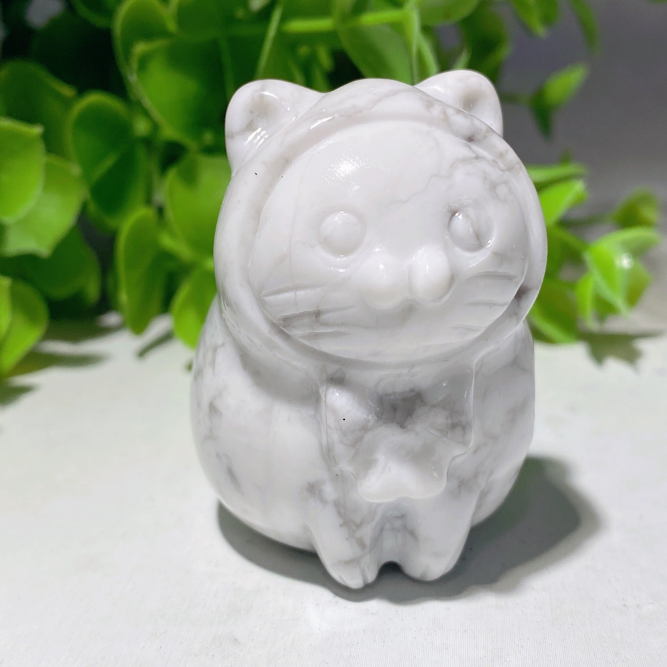 2.0 inch Mixed Crystal Cat Carvings for Healing