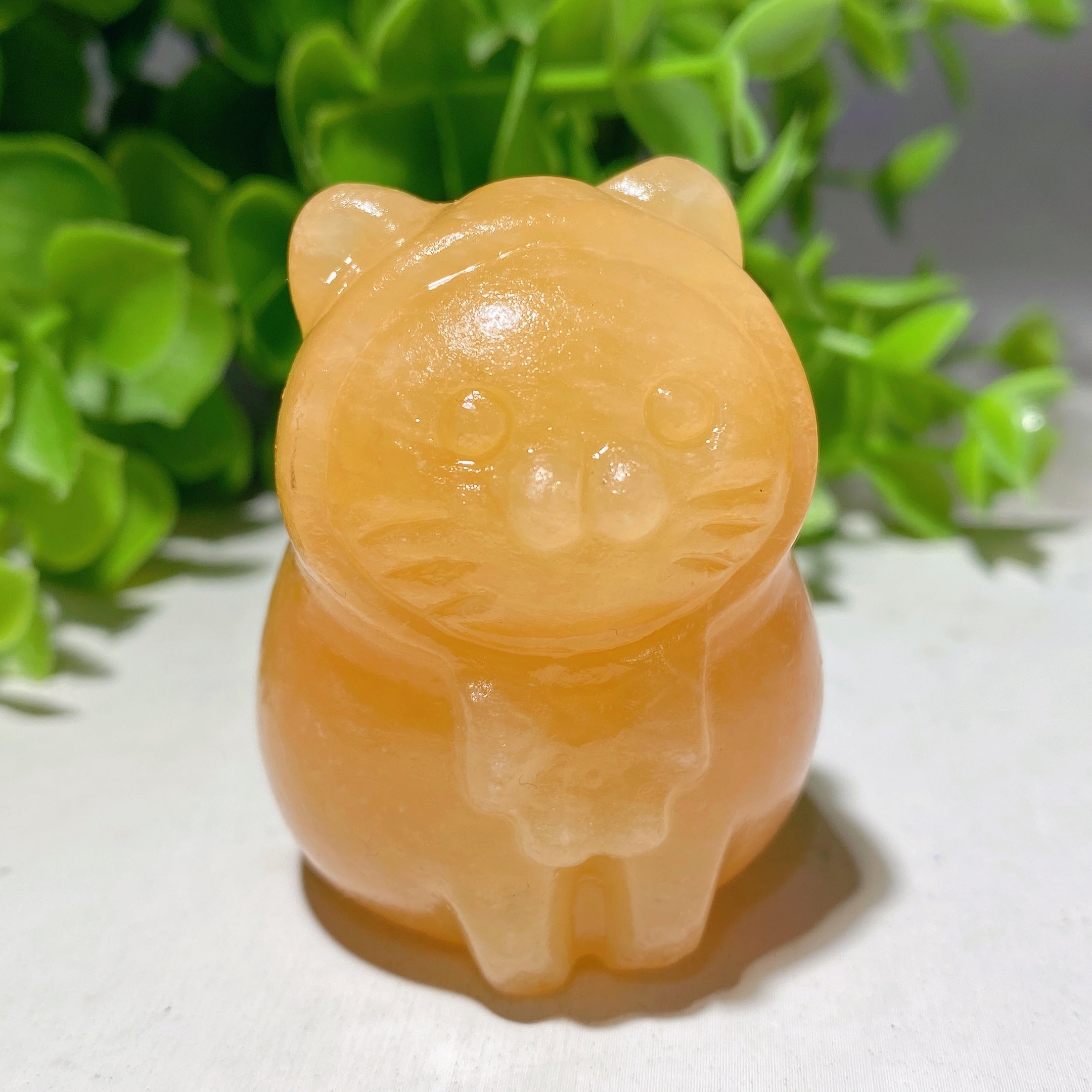 2.0 inch Mixed Crystal Cat Carvings for Healing