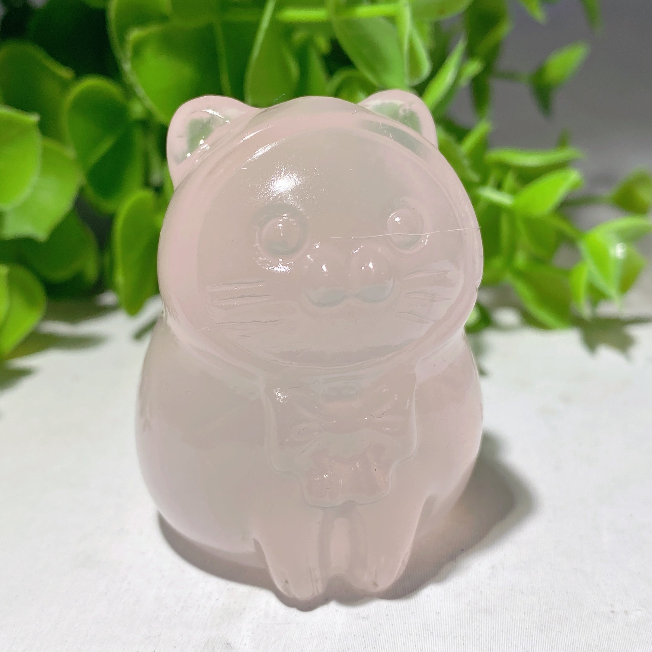 2.0 inch Mixed Crystal Cat Carvings for Healing