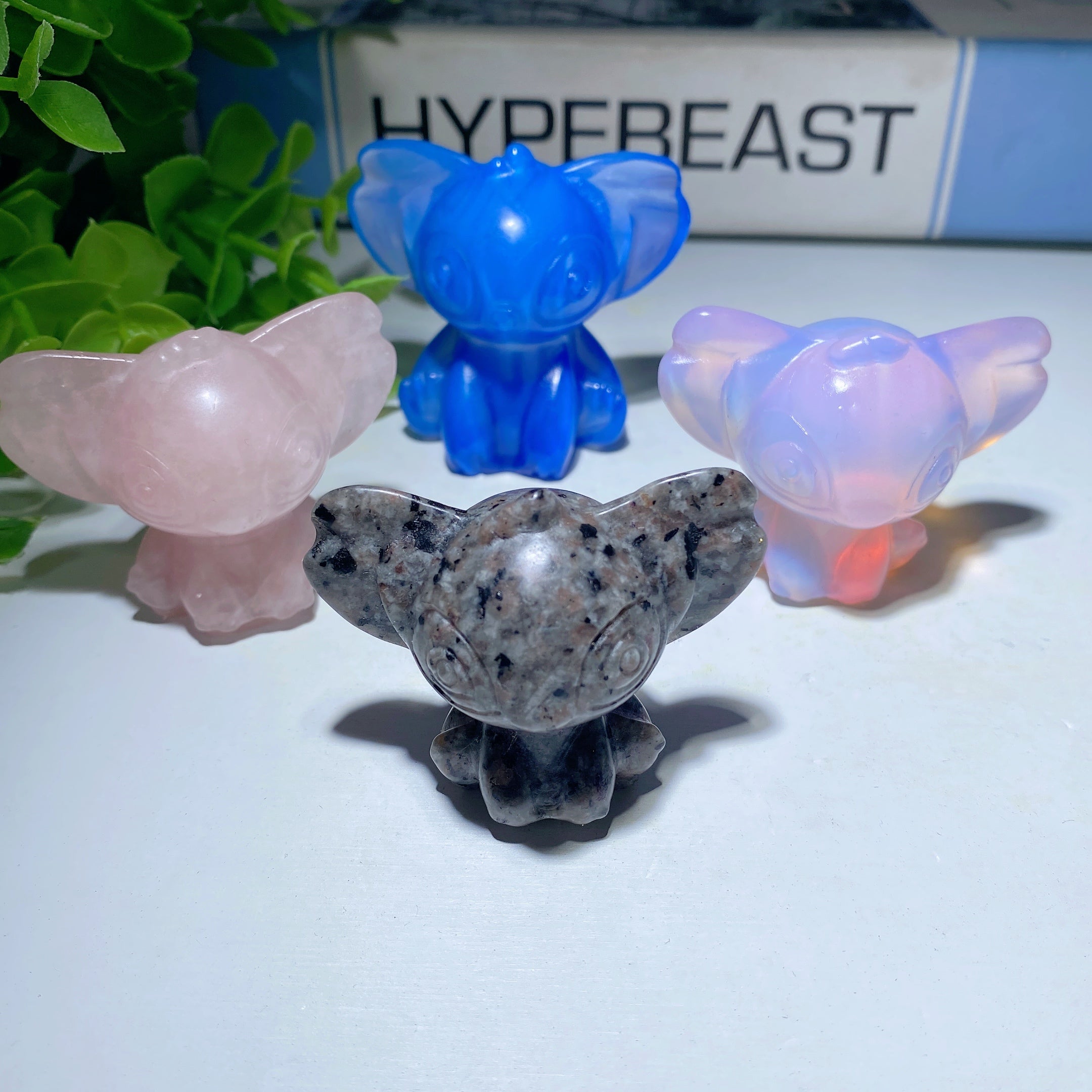 2.0 inch Mixed Crystal Figurines Healing Carvings