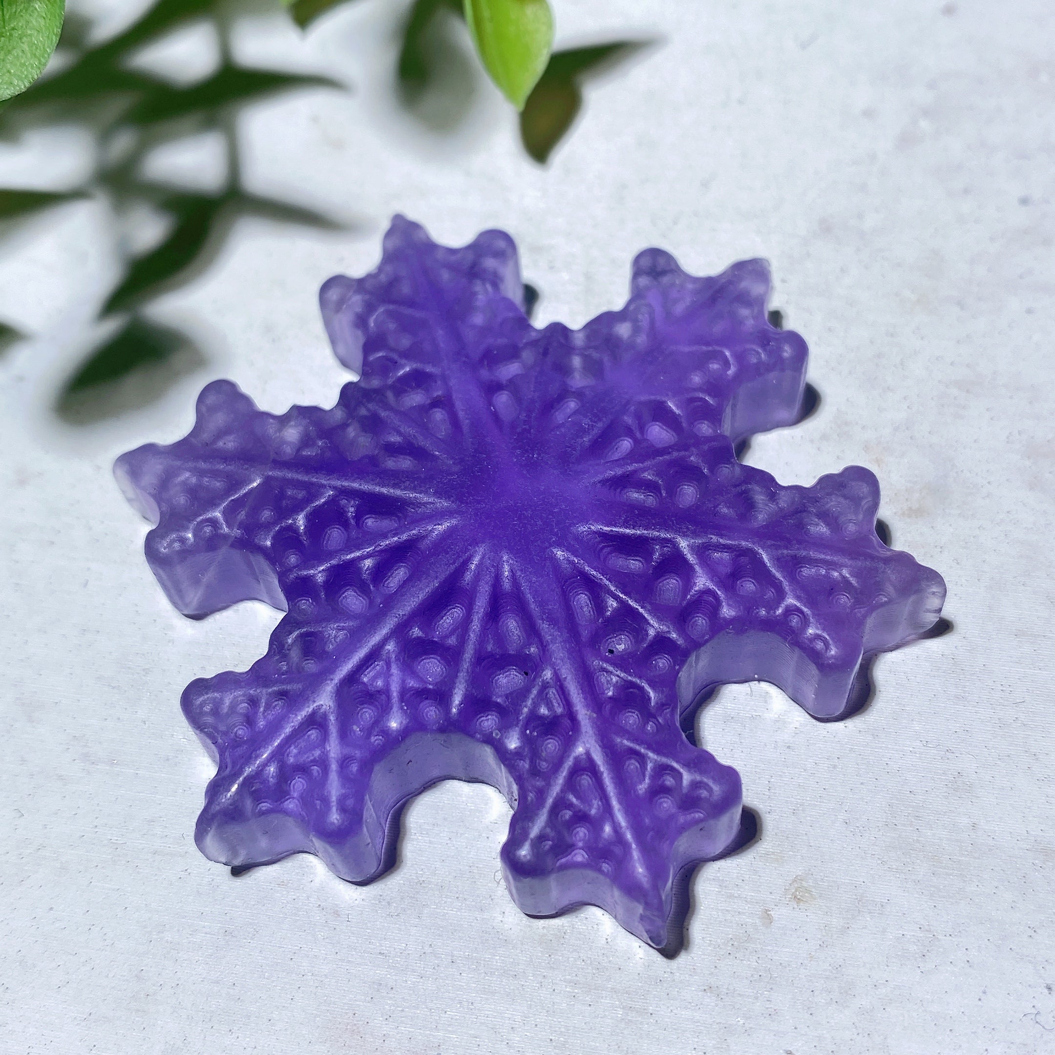 2.0 Inch Mixed Crystal Snowflake Carvings Healing Crystals