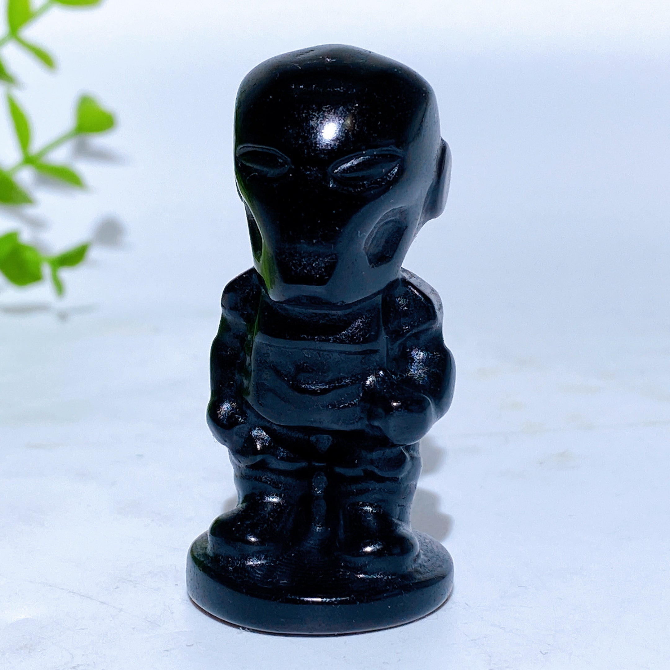 2.1" Black Obsidian Marvel Character Crystal Figurines