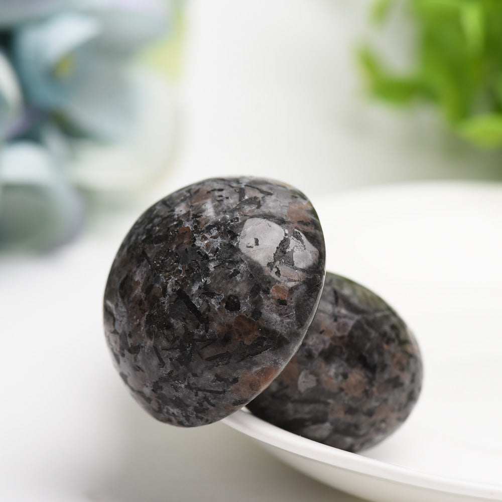 2.1 Inch Yooperlite Mushroom Crystal Figurine Carving for Healing