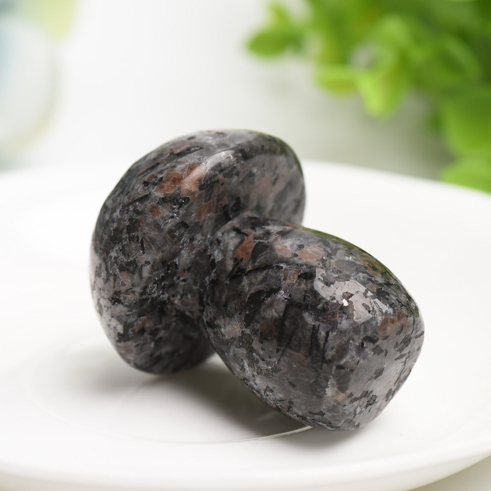 2.1 Inch Yooperlite Mushroom Crystal Figurine Carving for Healing