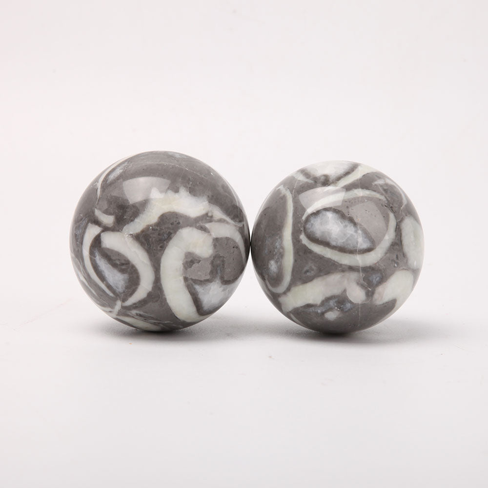 2.2-2.45 inch Shell Crystal Sphere for Healing & Decoration
