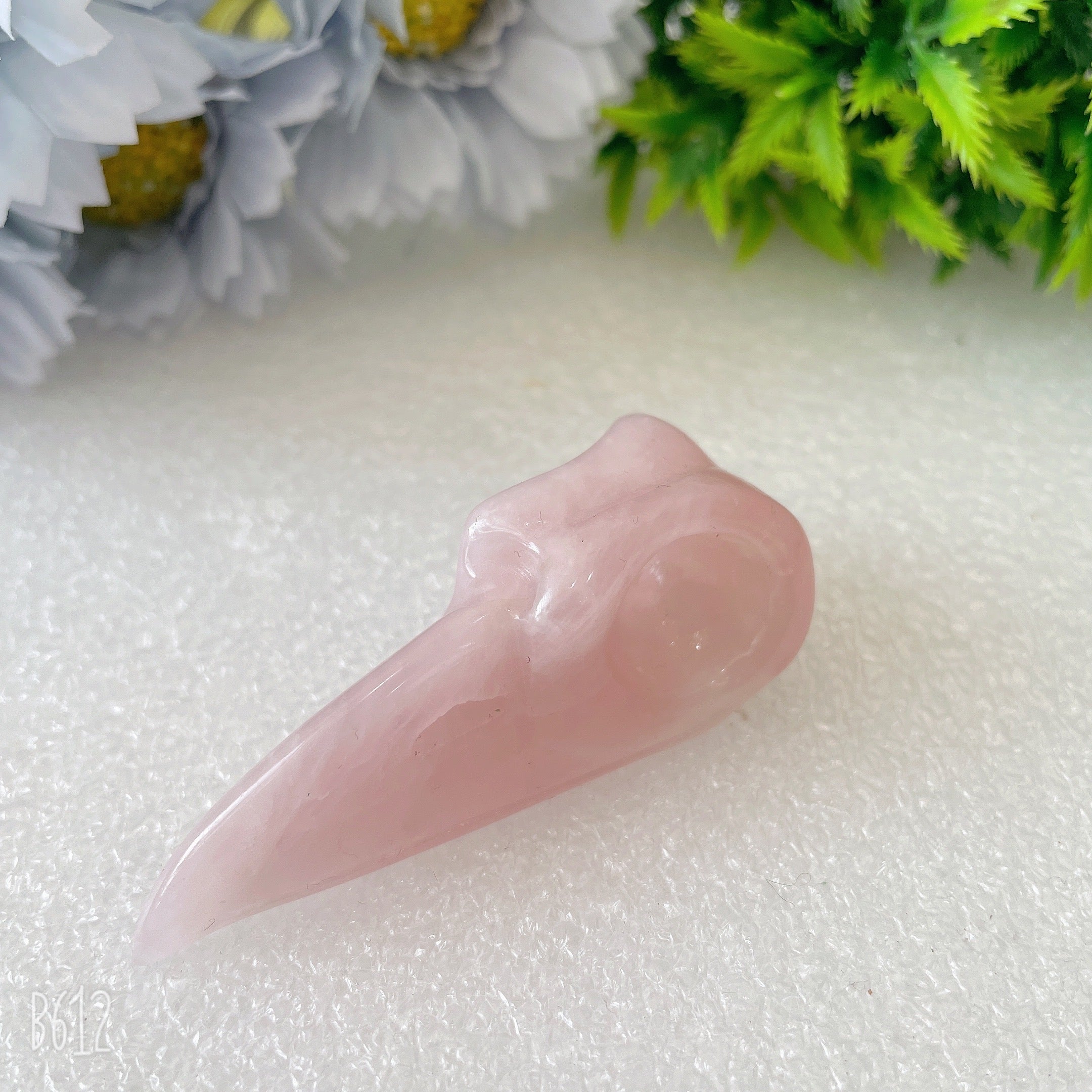 2.3-2.5 Inch Crystal Bird Skull Carvings in Obsidian, Quartz, Labradorite