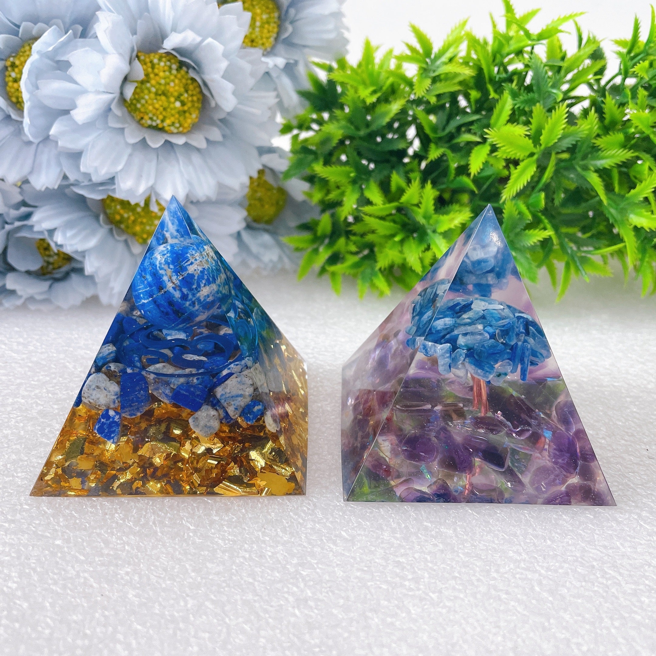 2.3 inch Crystal Pyramid Free Form for Healing Meditation