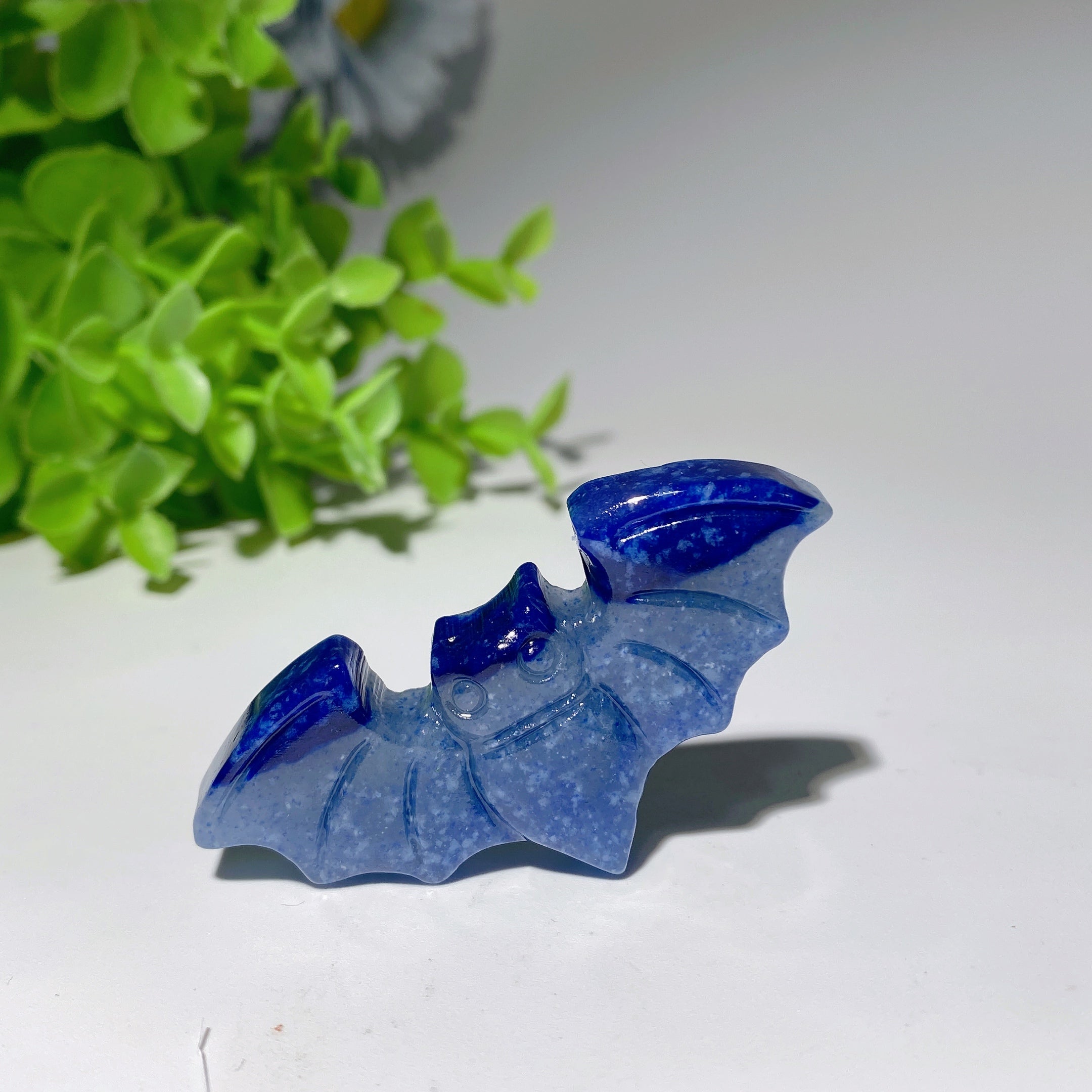 2.3 inch Mixed Crystal Bat Animal Carvings for Healing