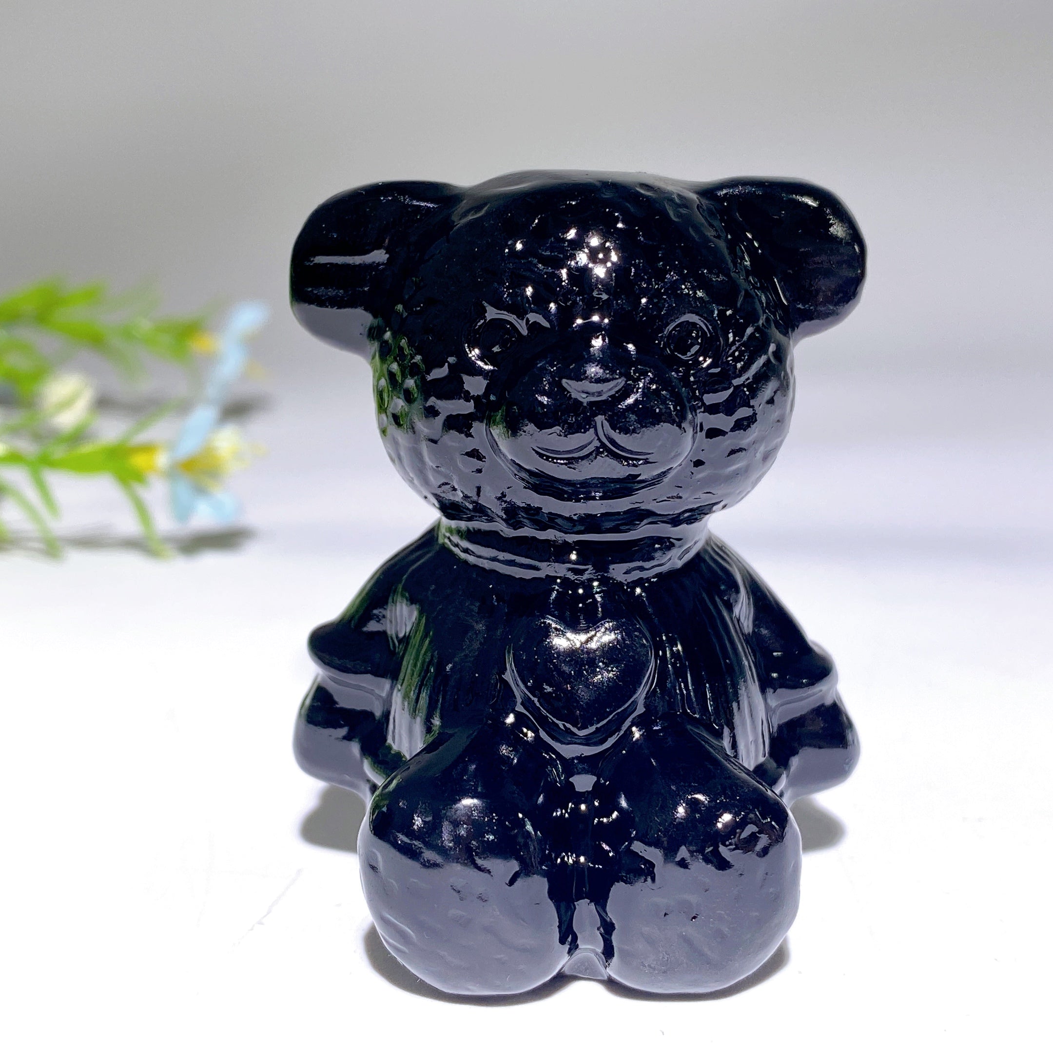 2.3 inch Mixed Crystal Bear Figurines for Healing