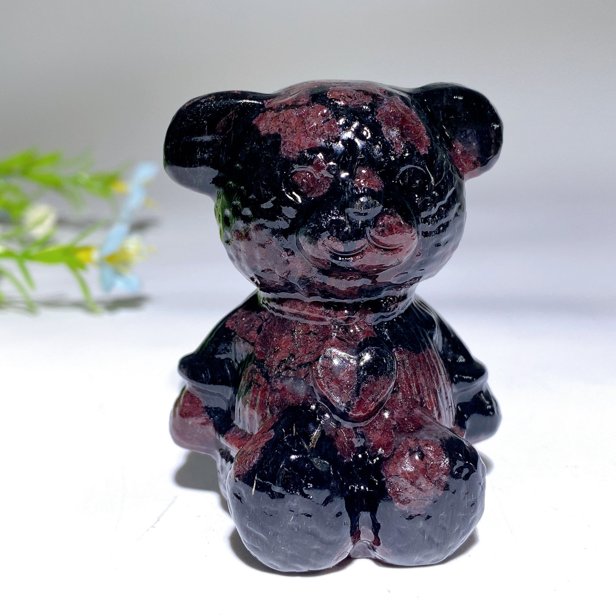2.3 inch Mixed Crystal Bear Figurines for Healing