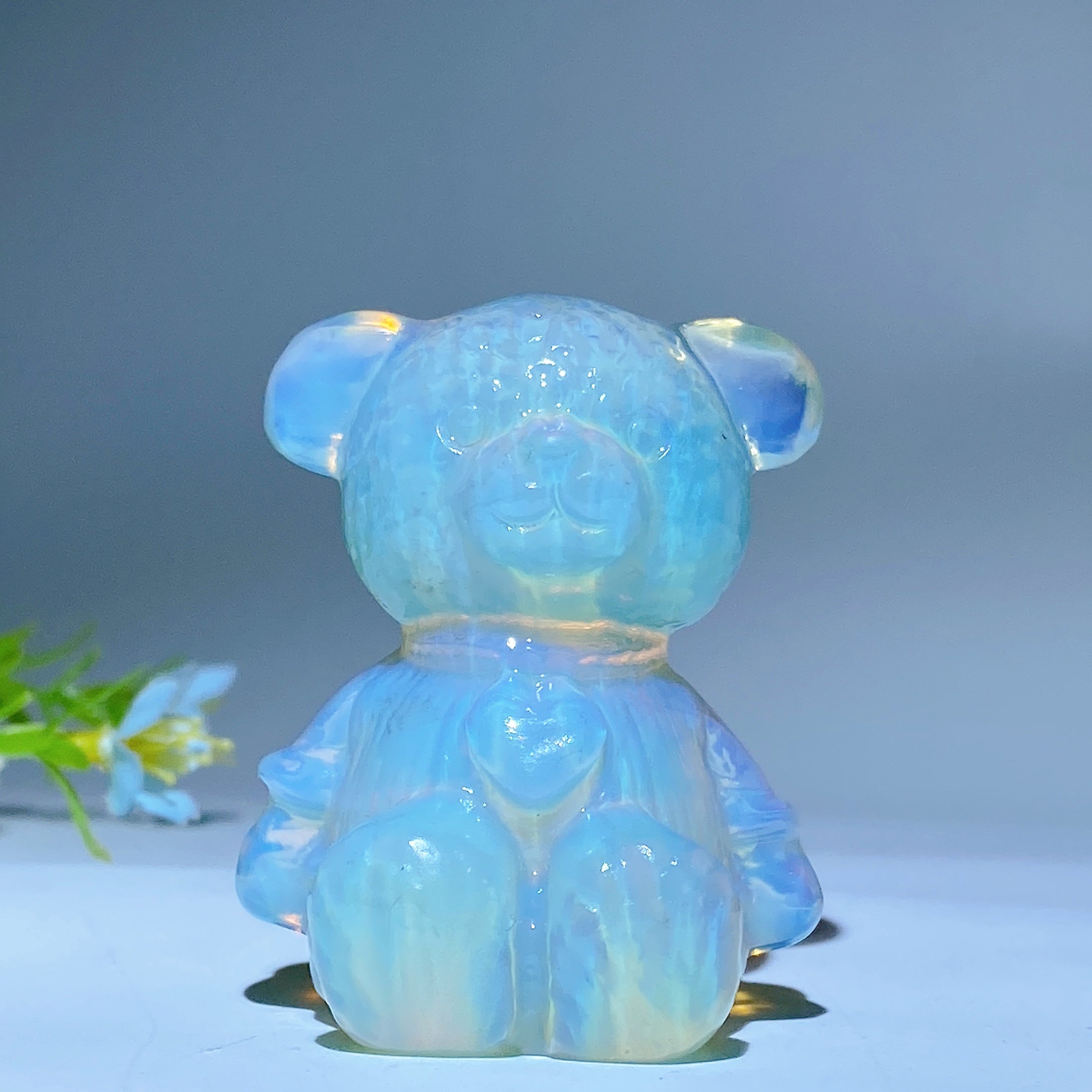 2.3 inch Mixed Crystal Bear Figurines for Healing