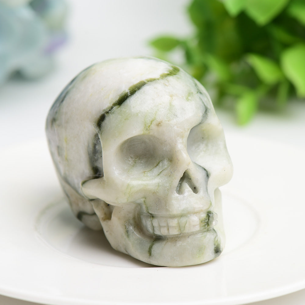 2.3-Inch Mixed Crystal Skulls for Healing & Meditation