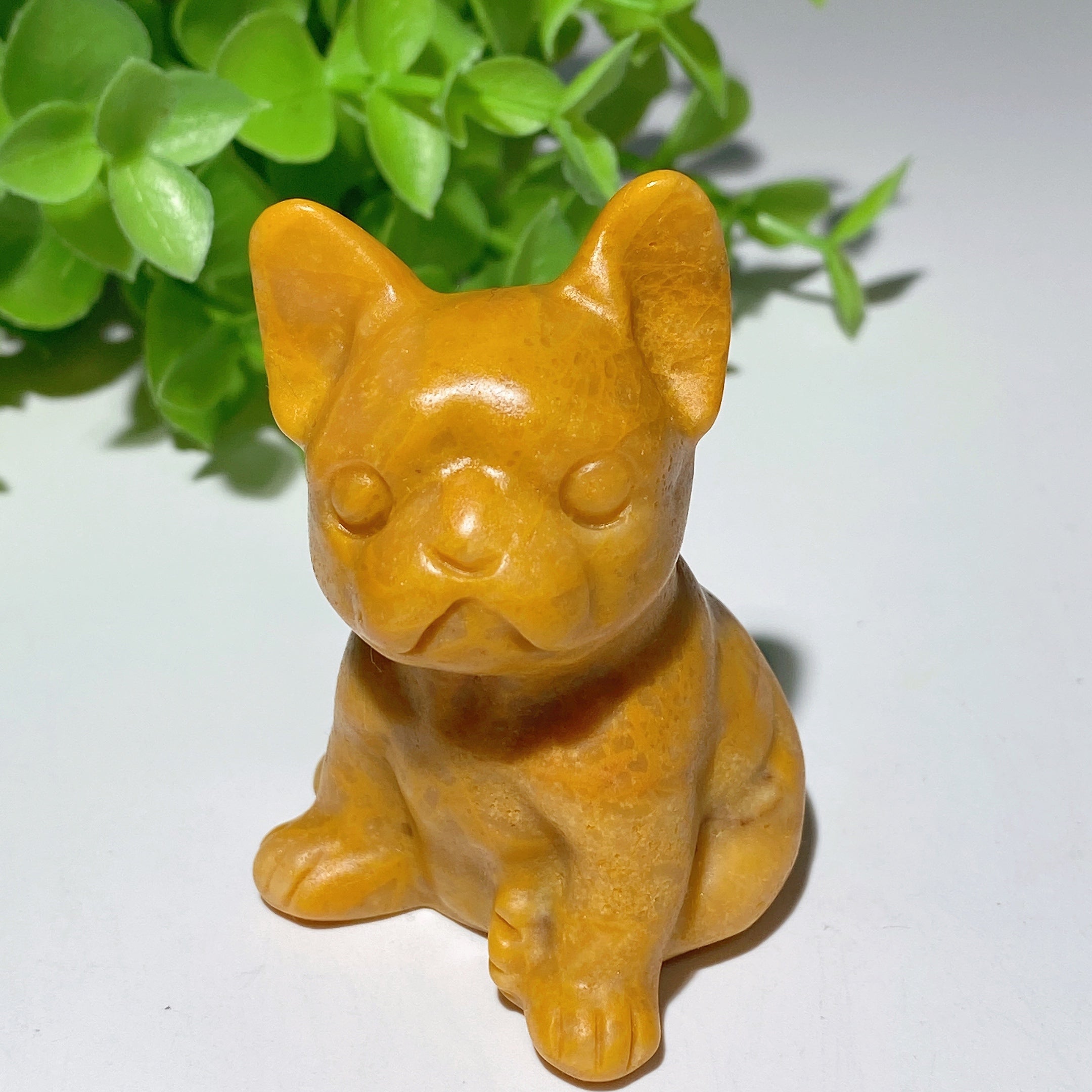 2.3" Mixed Crystal Dog Figurines for Healing Display
