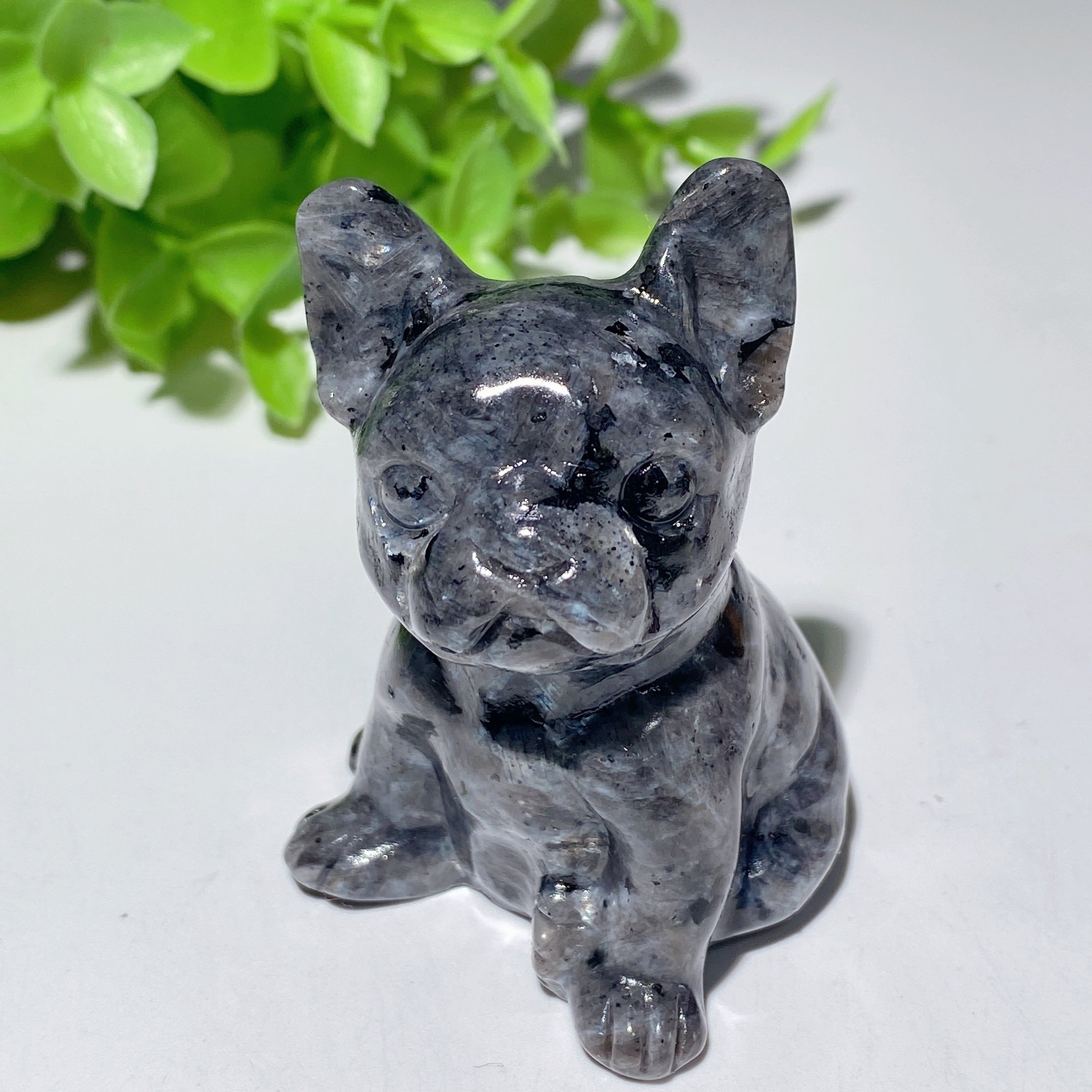 2.3" Mixed Crystal Dog Figurines for Healing Display
