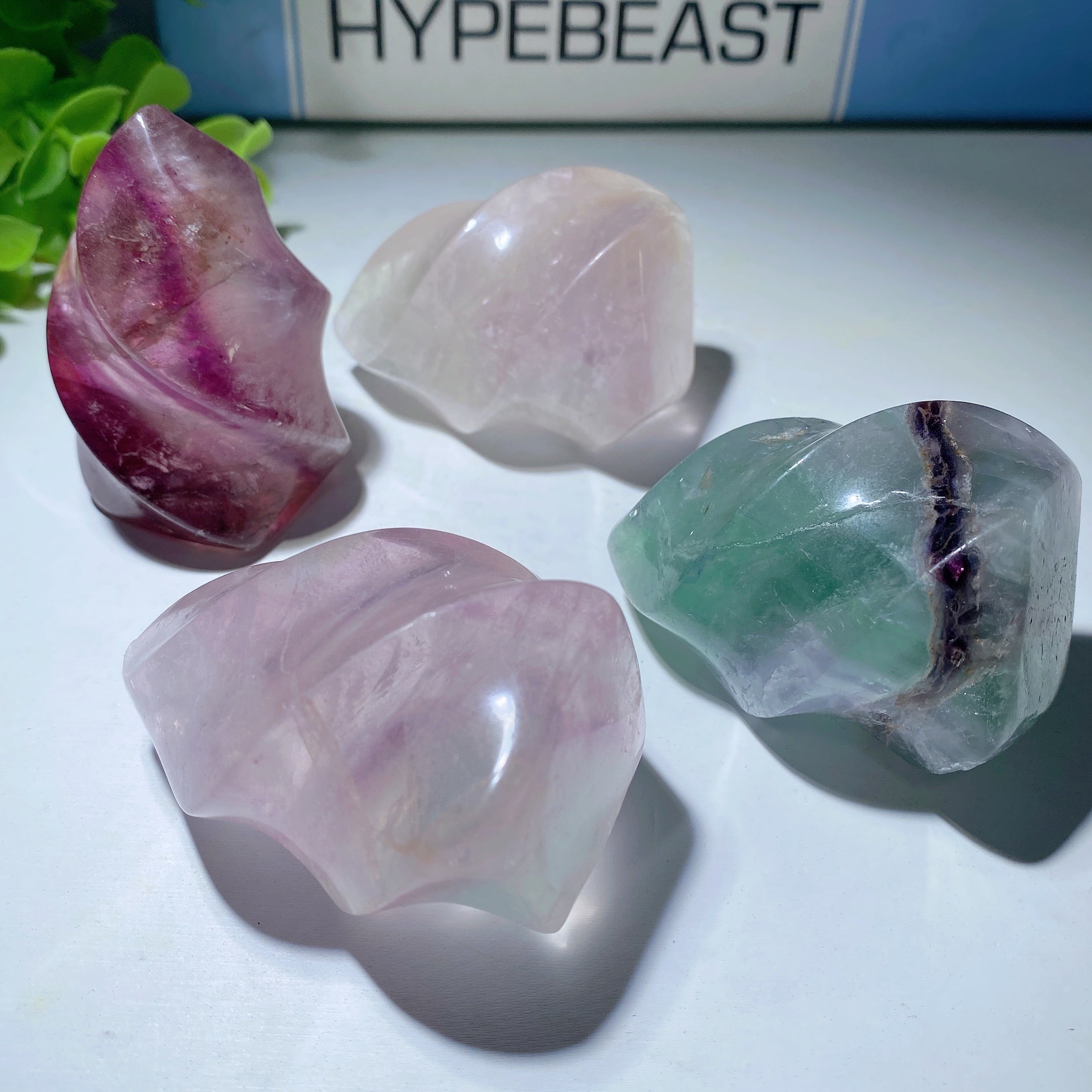2.35 Inch Fluorite Flame Crystal for Healing Energy