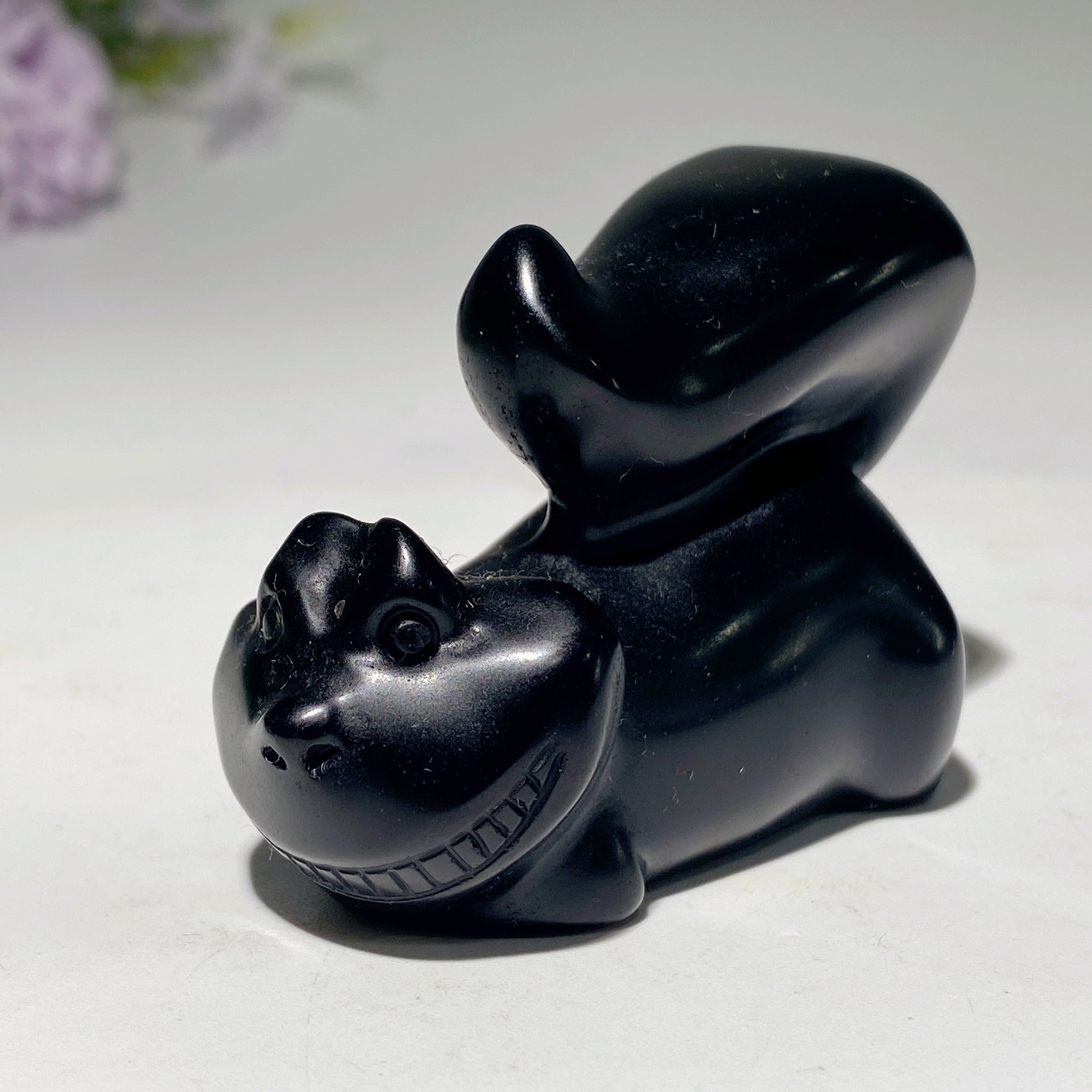 2.3inch Mixed Crystal Cat Figurine | Healing Energy Sculpture