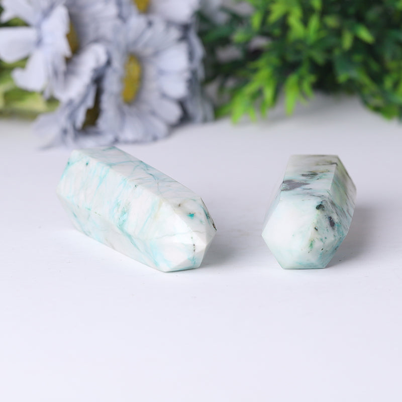 2.4-4.5in Polished Phoenix Stone Healing Crystal Tower