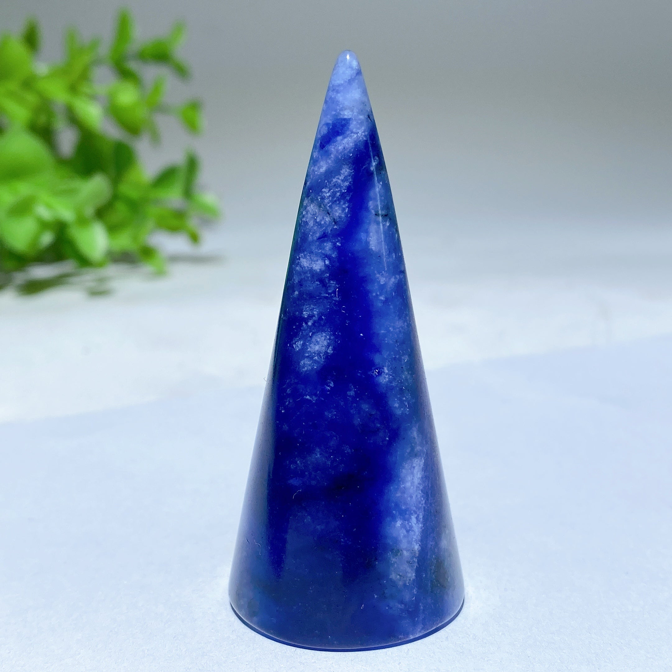 2.4 Inch Mixed Crystal Ring Display Stand for Healing