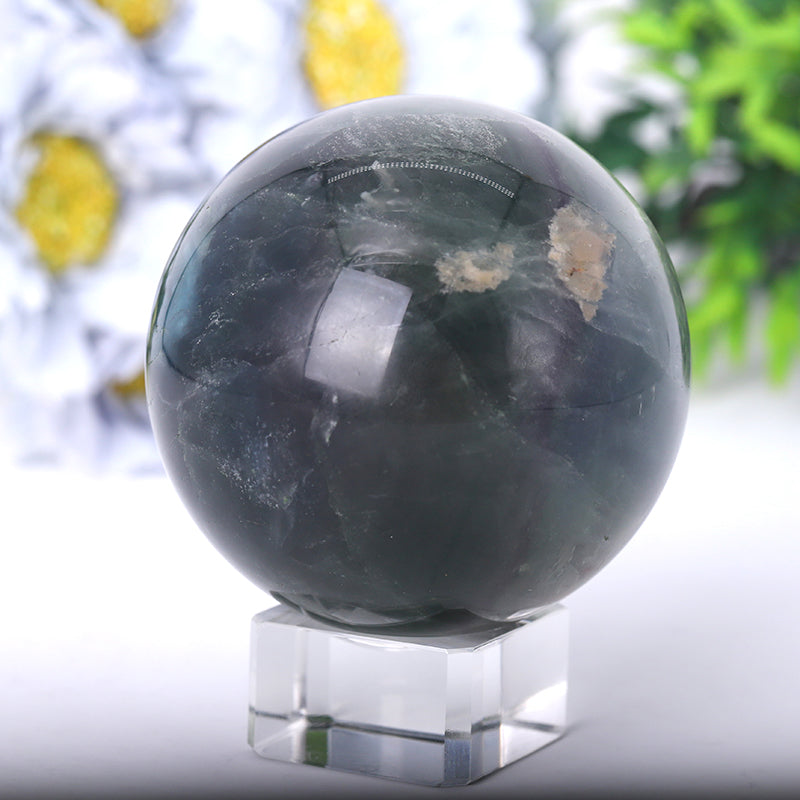 2.5-2.8 Inch Fluorite Crystal Sphere for Energy Healing