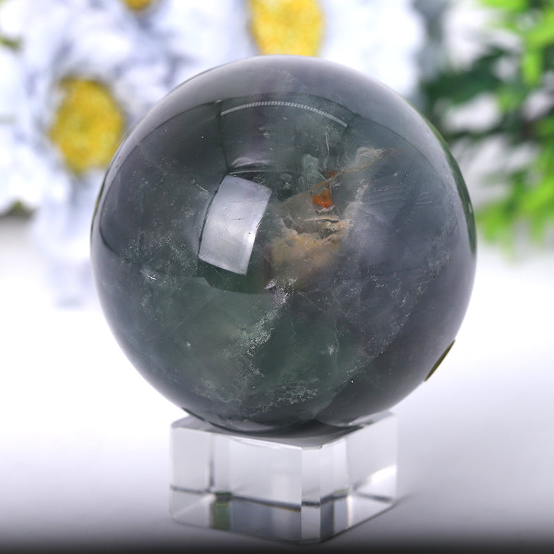 2.5-2.8 Inch Fluorite Crystal Sphere for Energy Healing