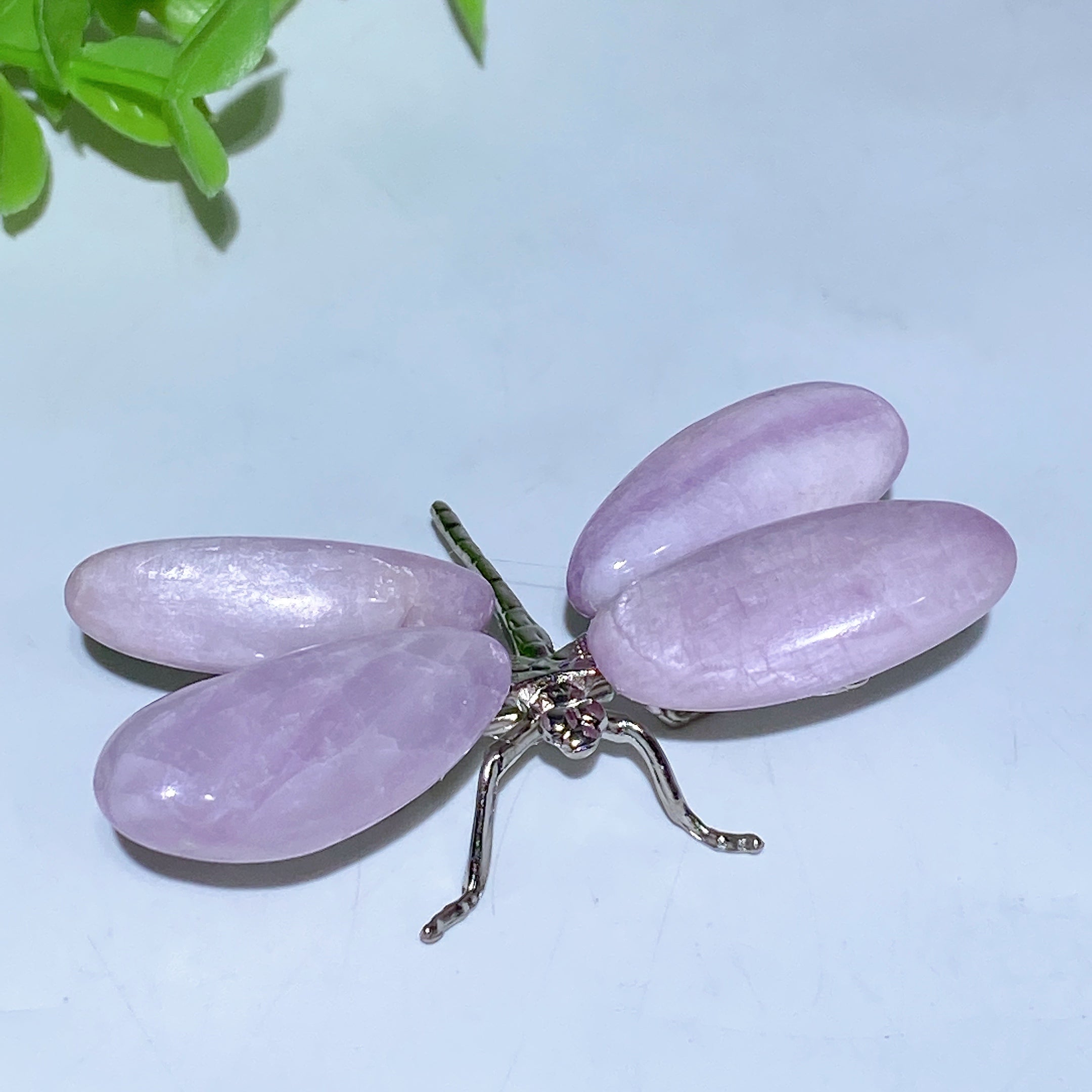 2.5-3.2 inch Crystal Dragonfly Figurine Healing Carving