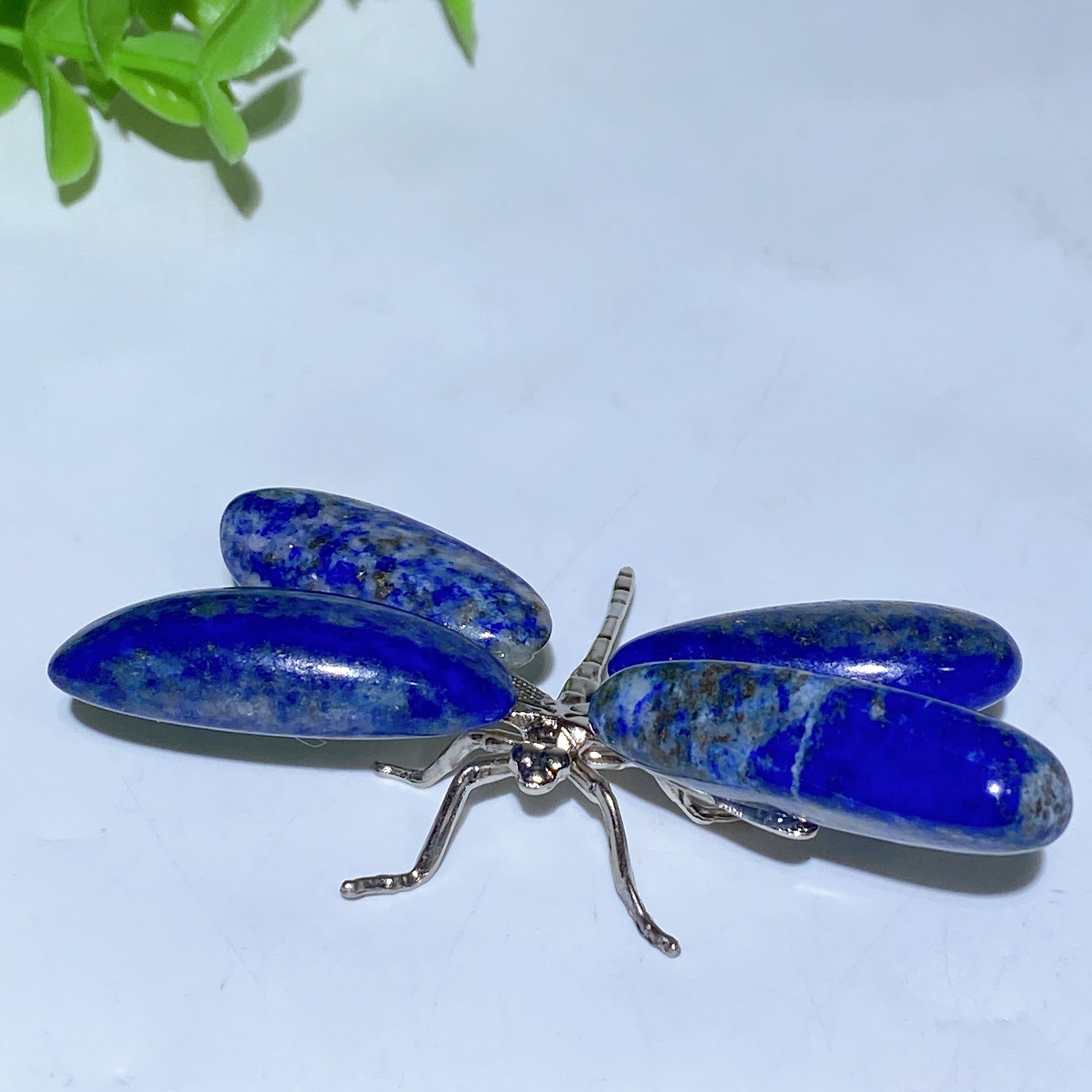 2.5-3.2 inch Crystal Dragonfly Figurine Healing Carving