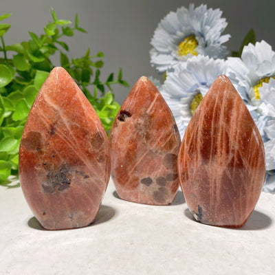 2.5-3.3 inch Golden Sunstone Free Form Crystal Specimen