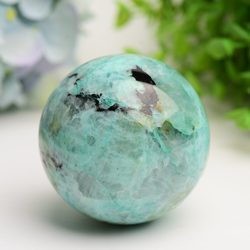 2.5-3 inch Lapis Lazuli Crystal Sphere Healing Energy