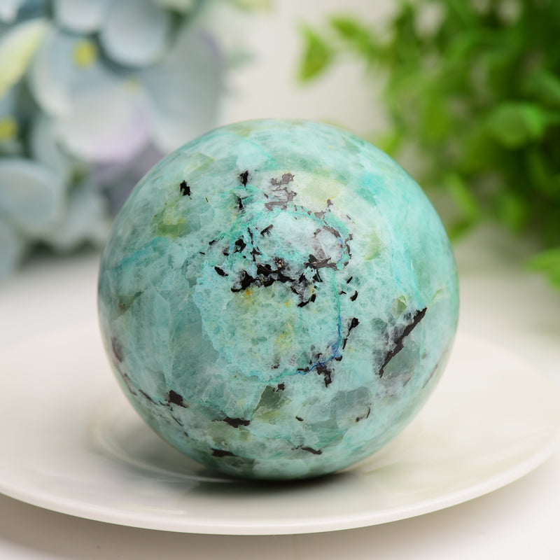 2.5-3 inch Lapis Lazuli Crystal Sphere Healing Energy