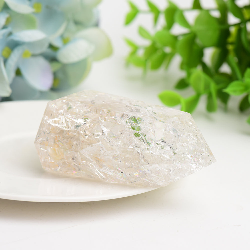 2.5-4.0 inch Clear Quartz Crystal Tower for Healing