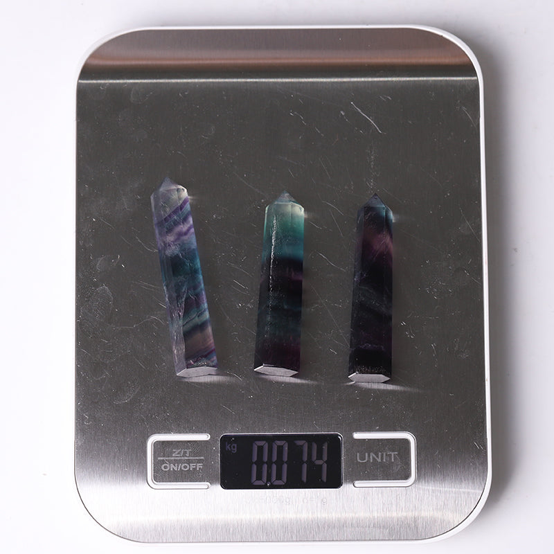 2.5-4.5 Inches Fluorite Crystal Towers Healing Energy