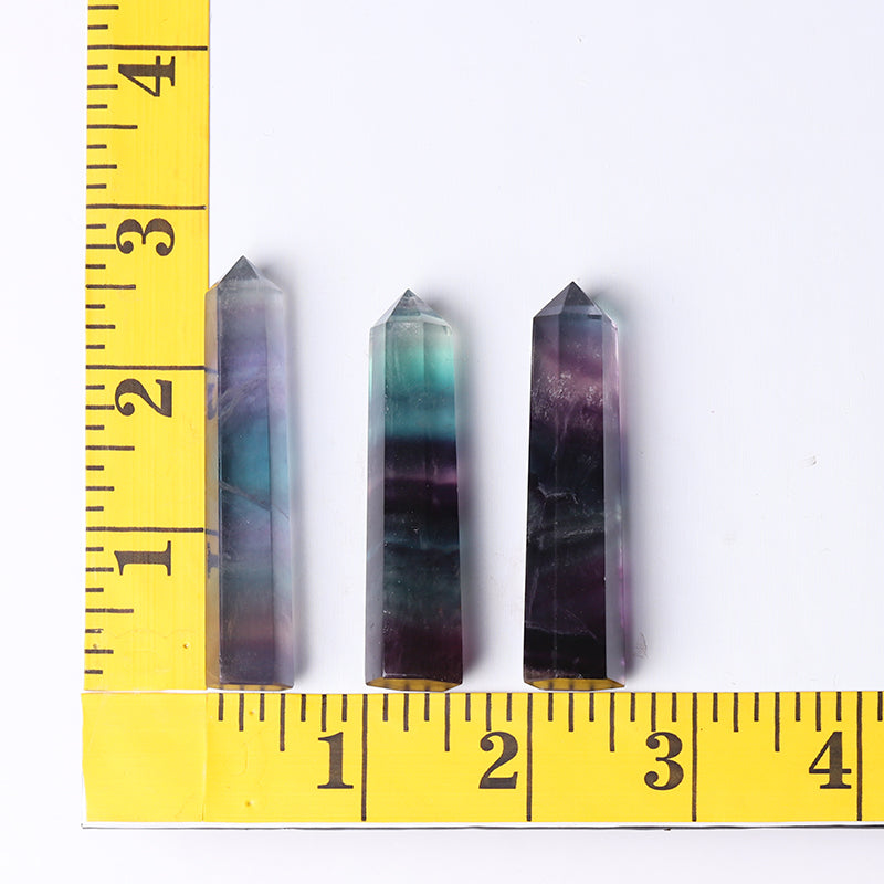 2.5-4.5 Inches Fluorite Crystal Towers Healing Energy