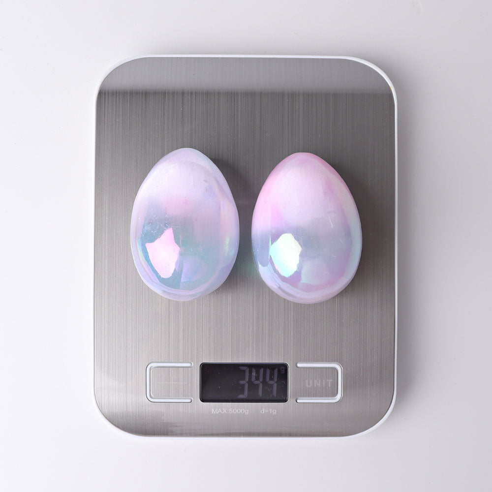 2.5 Inch Aura Angel Palm Stone for Healing & Meditation