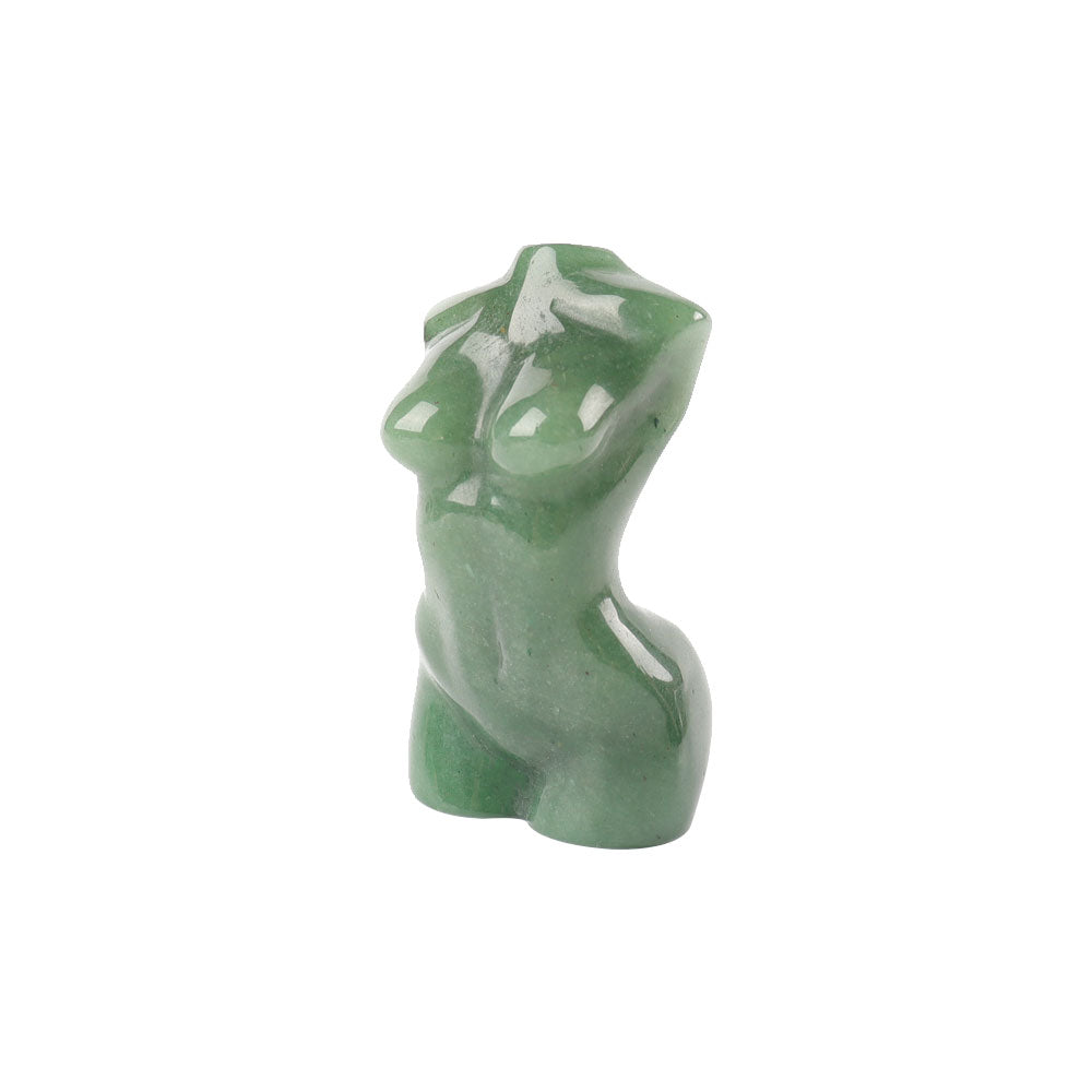 2.5 Inch Aventurine Crystal Figurine Sculpture