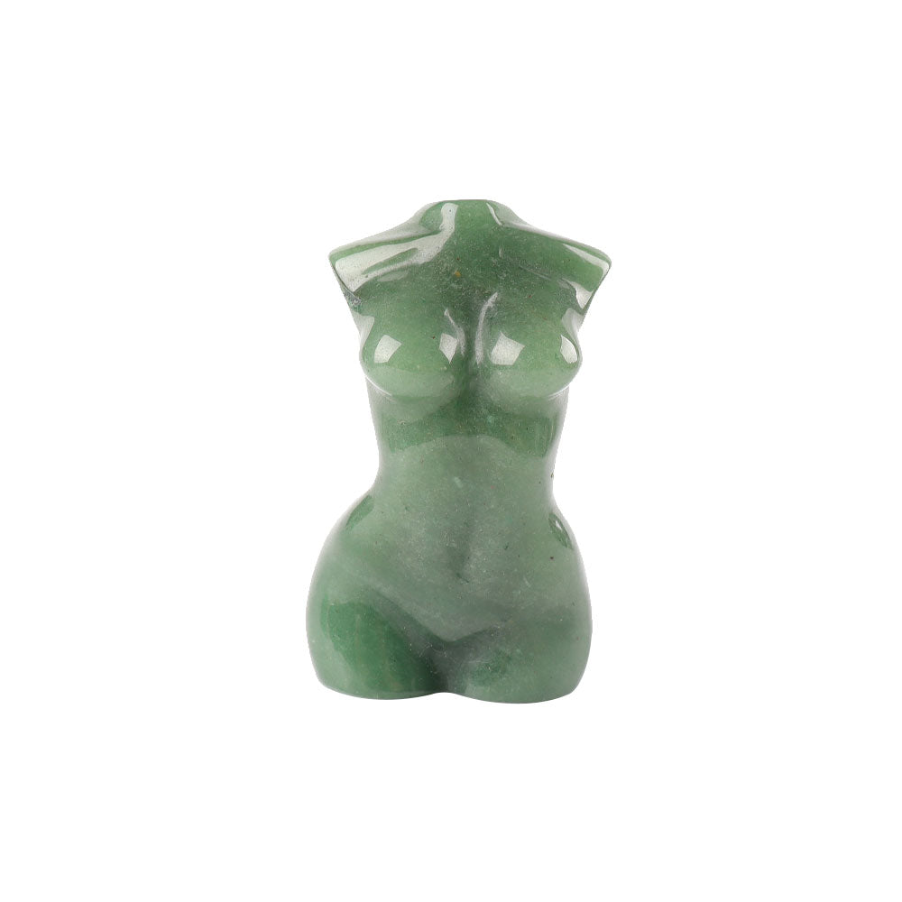 2.5 Inch Aventurine Crystal Figurine Sculpture