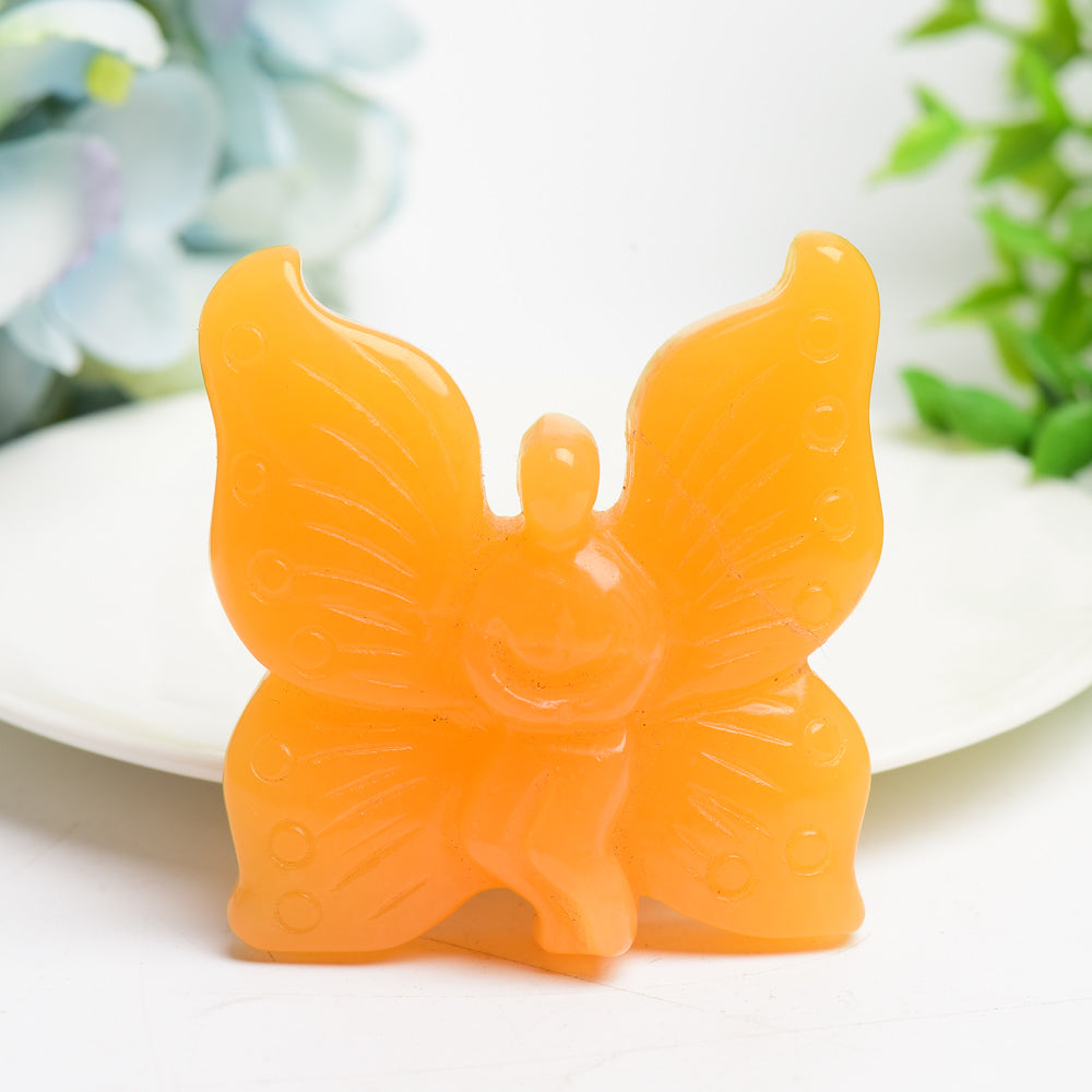 2.5 inch Mixed Crystal Butterfly Figurine for Healing